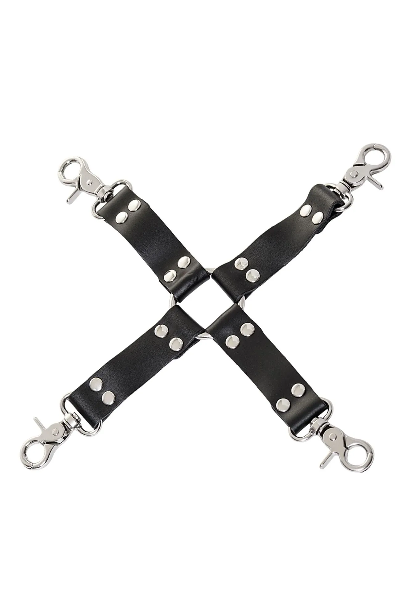 переходник бондажный toyfa theatre, кожанный, черный в Перми