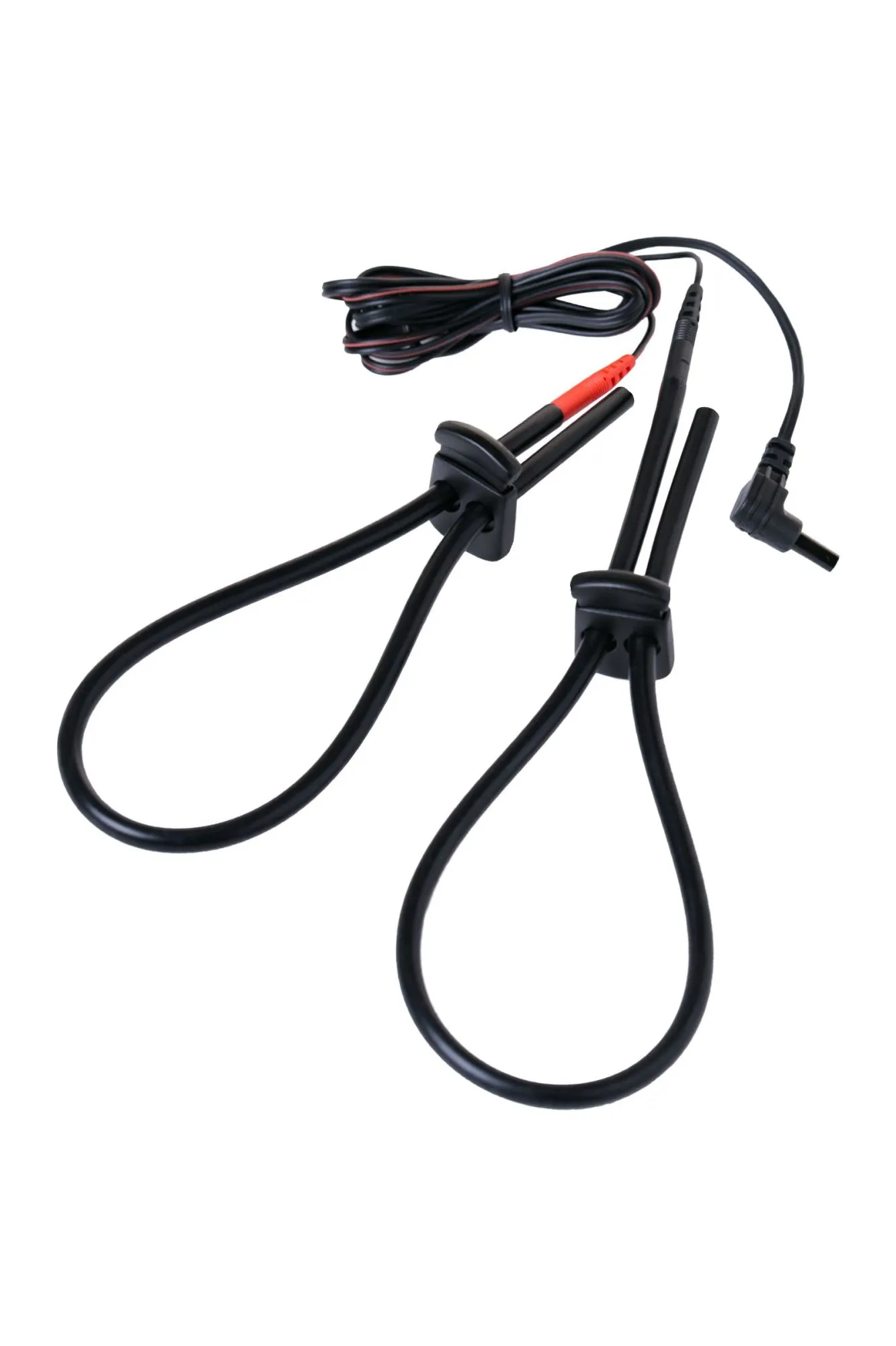 лассо для пениса mystim rodeo robin, электростимуляция, силикон, черный, 42см в Перми