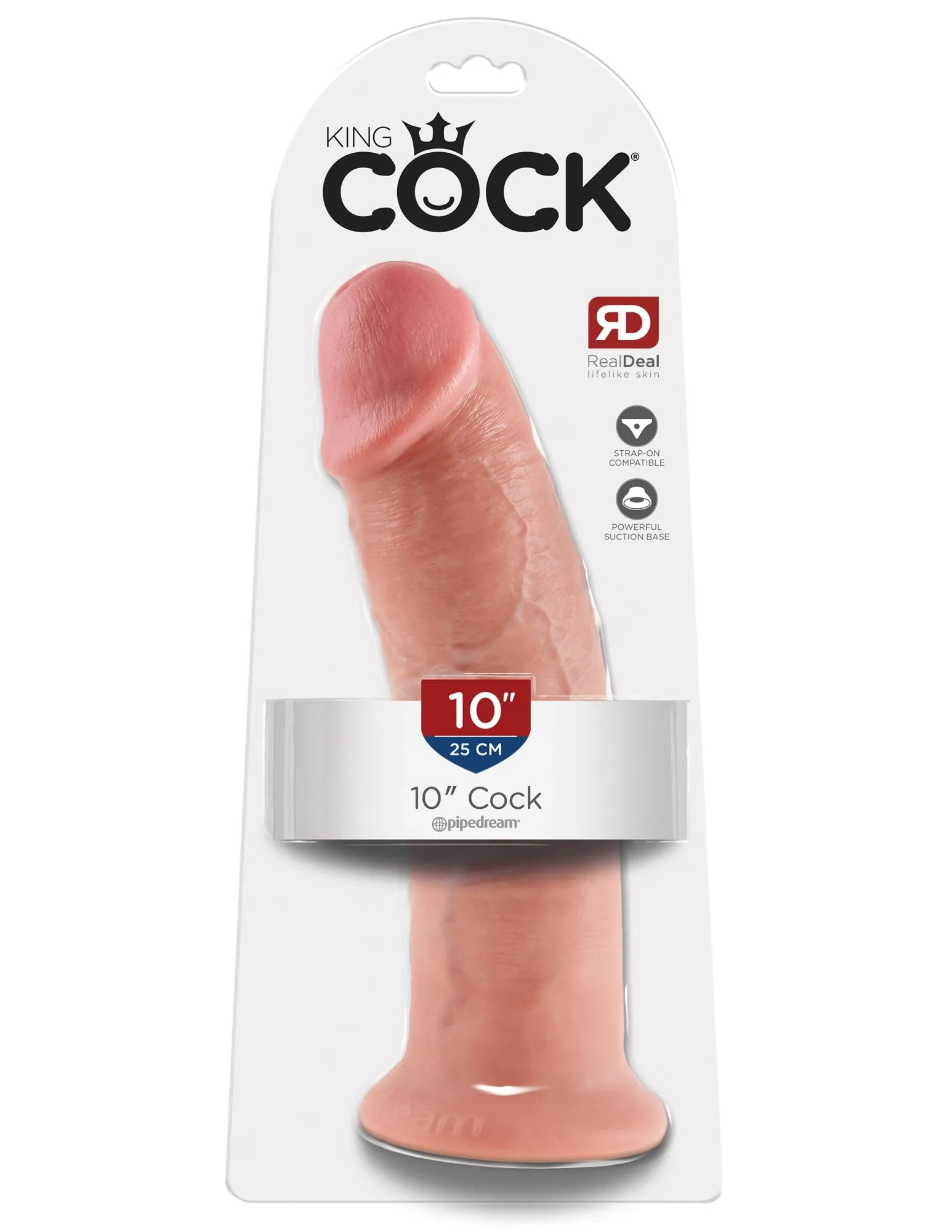 фаллоимитатор king cock 25 см cock pipedream 550521pd в Перми