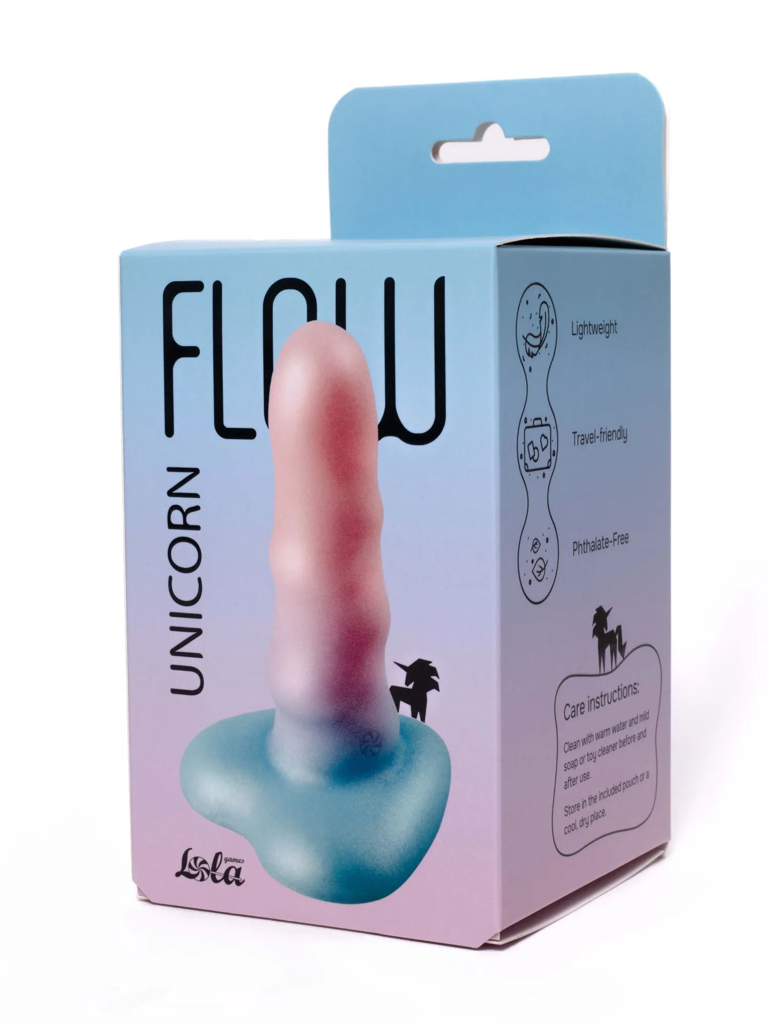 нереалистичный дилдо unicorn mini light 2047-02lola в Перми