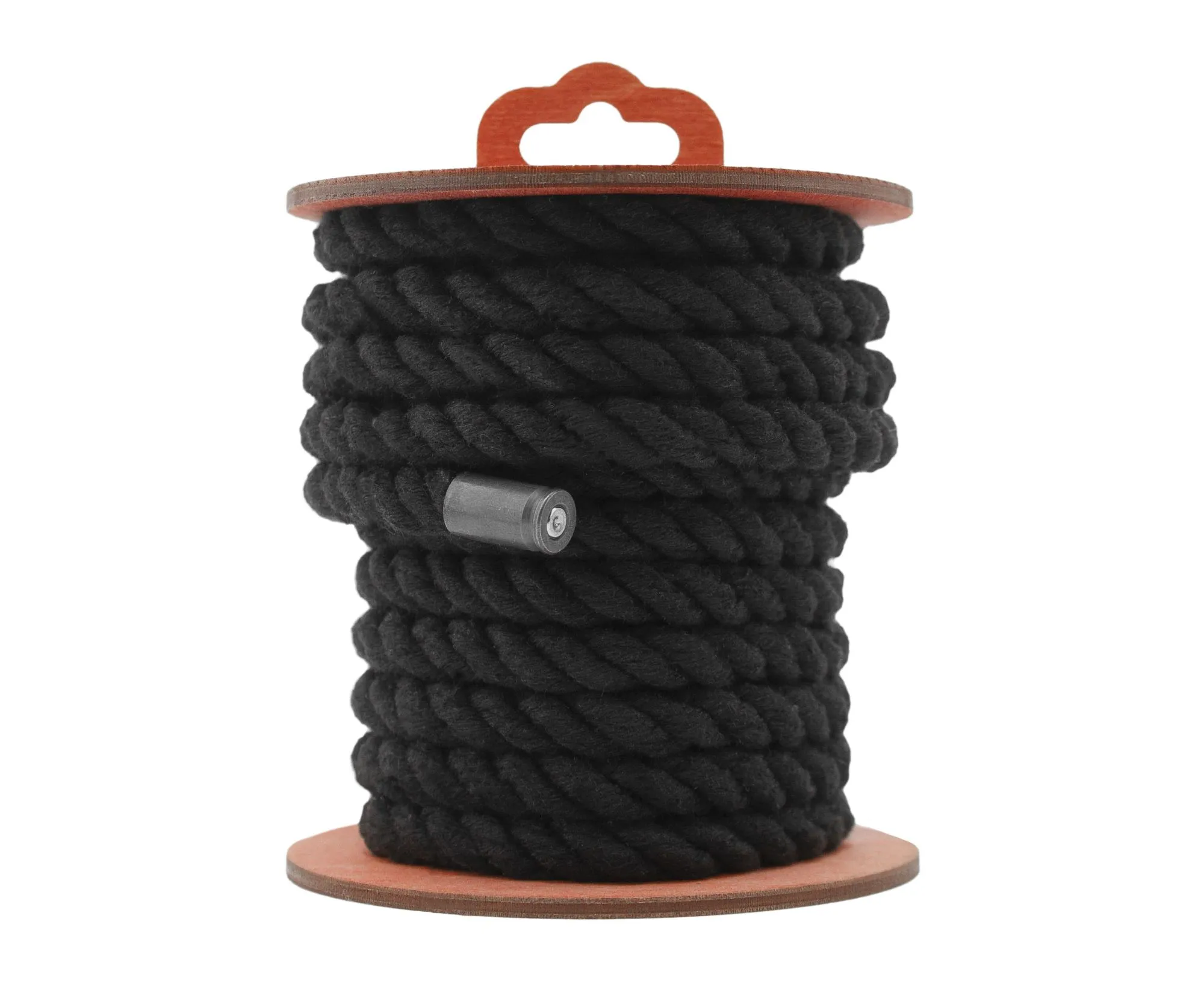 хлопковая веревка для шибари pinkrabbit черная, 5 м в Перми