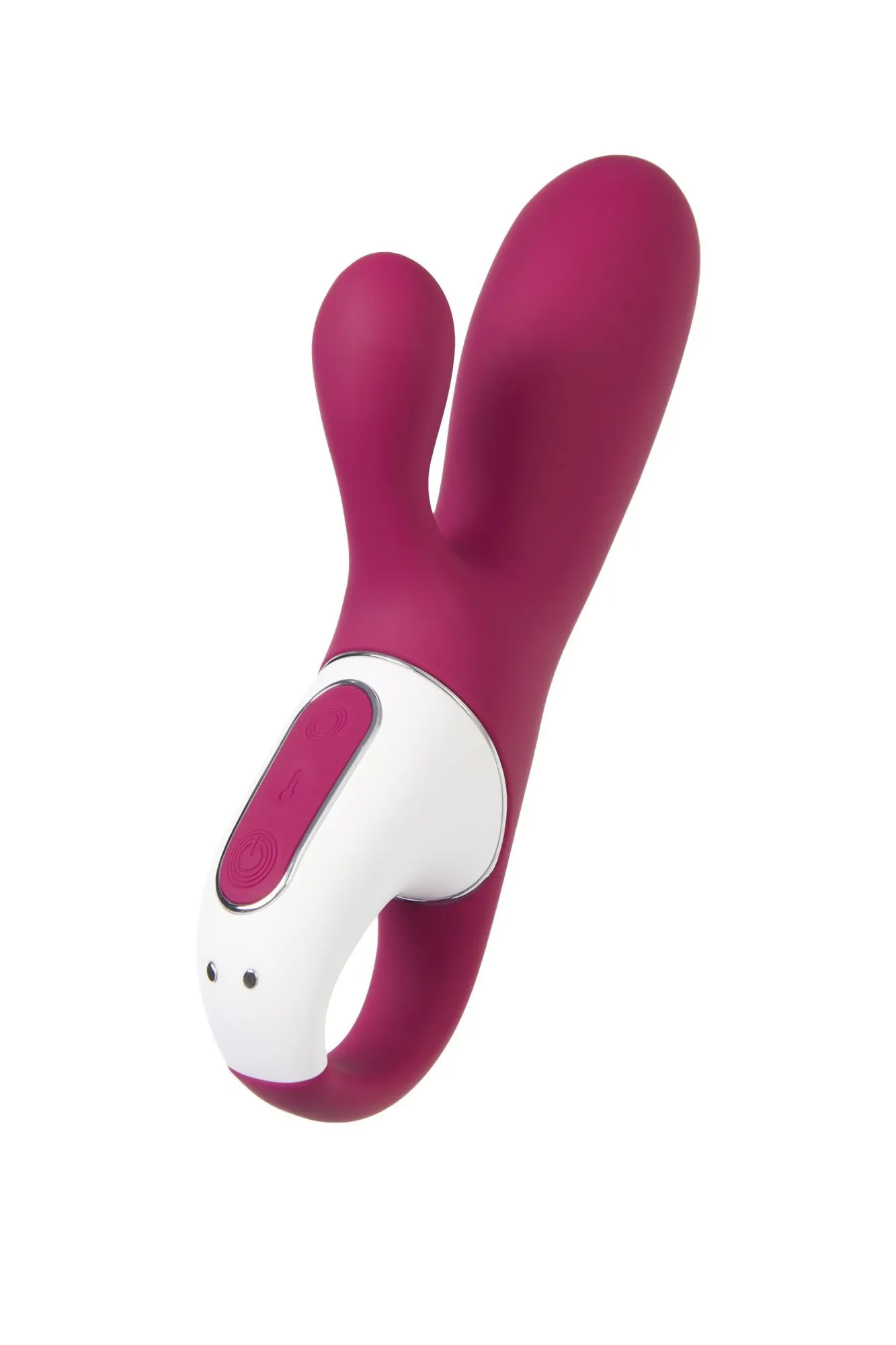 вибратор satisfyer hot bunny с клиторальным стимулятором, красный в Перми