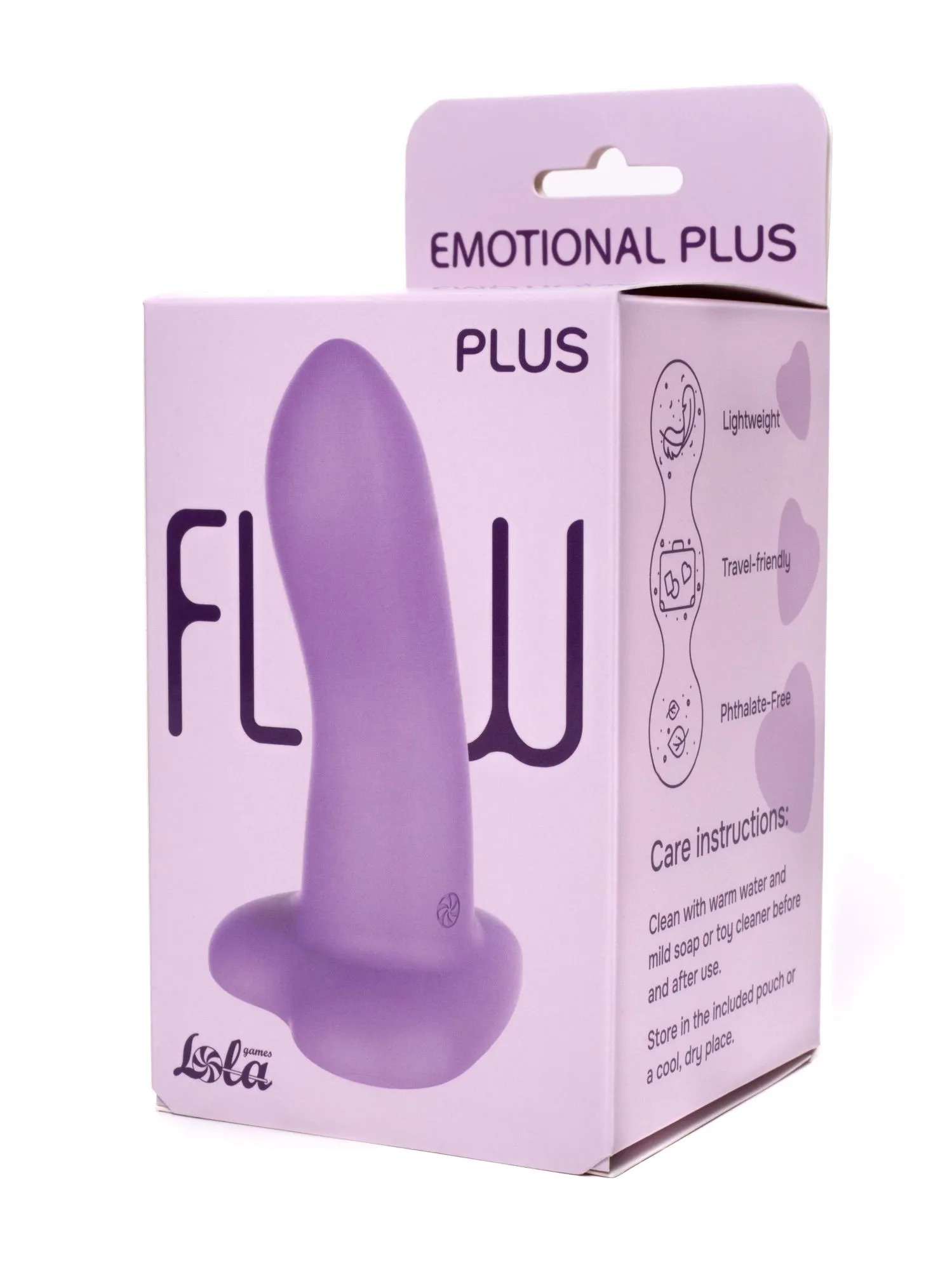 нереалистичный дилдо emotional plus purple 2044-01lola в Перми