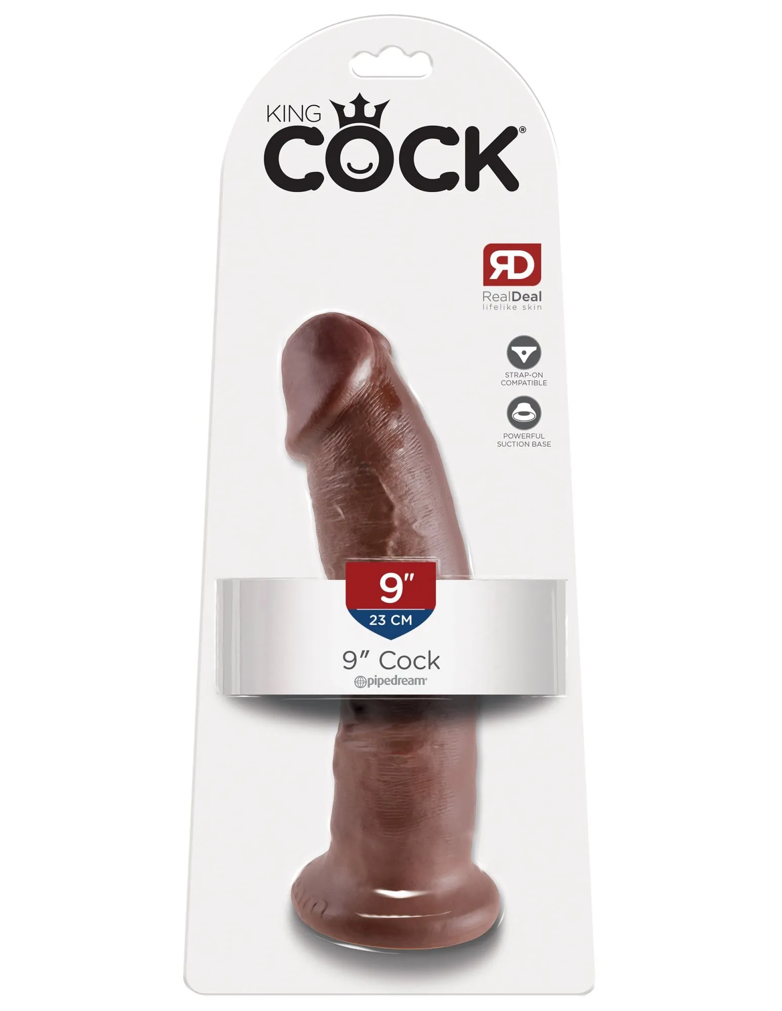 фаллоимитатор king cock 9" cock - brown pipedream 550429pd в Перми