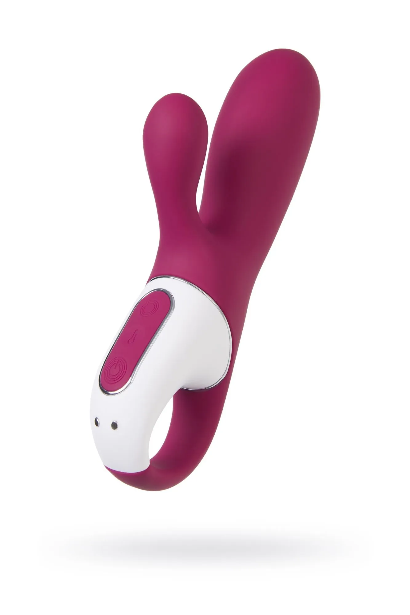 вибратор satisfyer hot bunny с клиторальным стимулятором, красный в Перми
