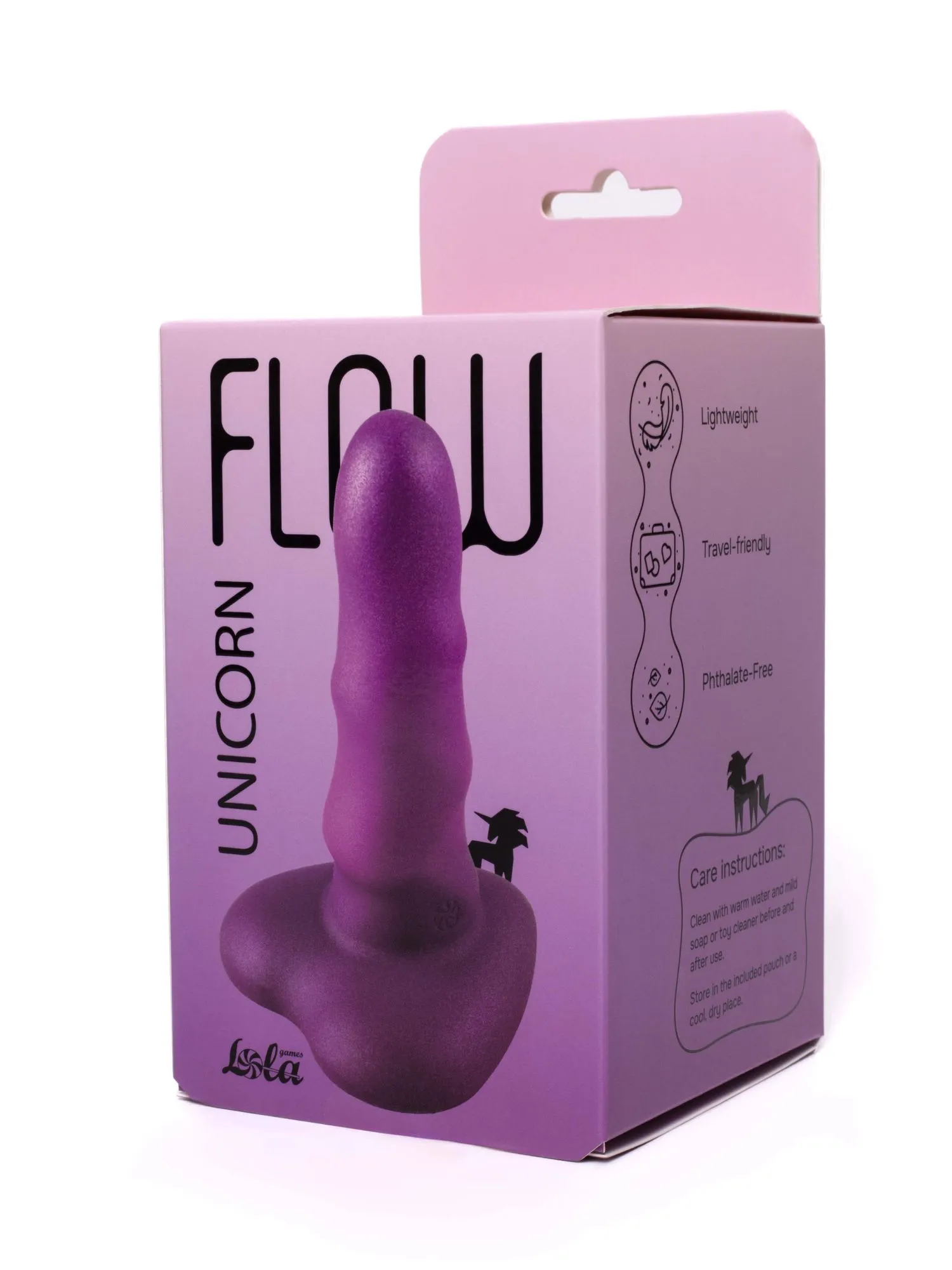 нереалистичный дилдо unicorn mini purple 2047-04lola в Перми