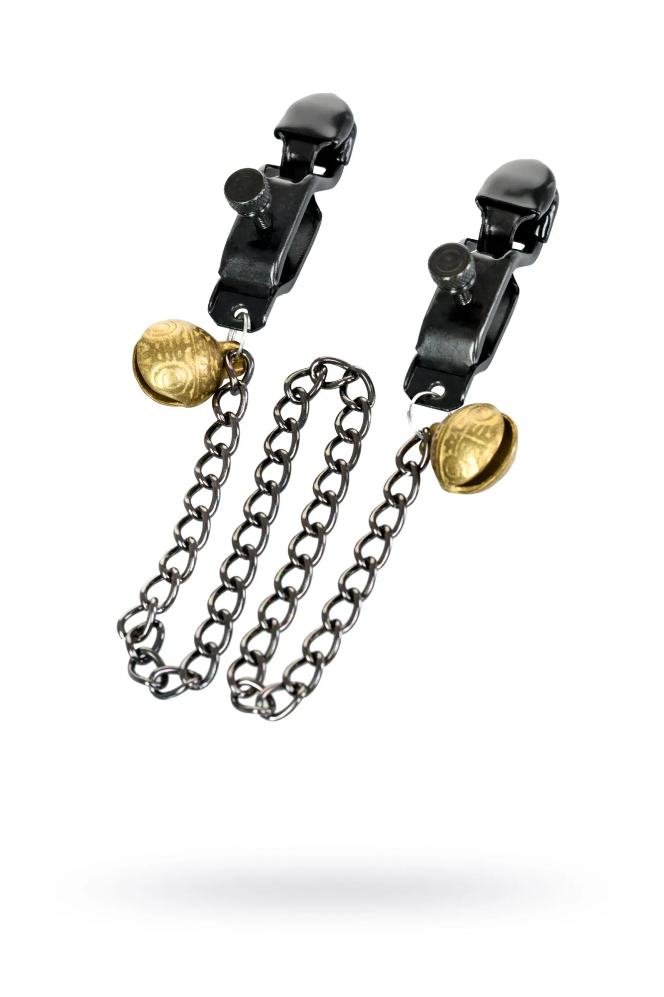 зажимы для сосков theatre by toyfa с цепочкой, металл, черные в Перми