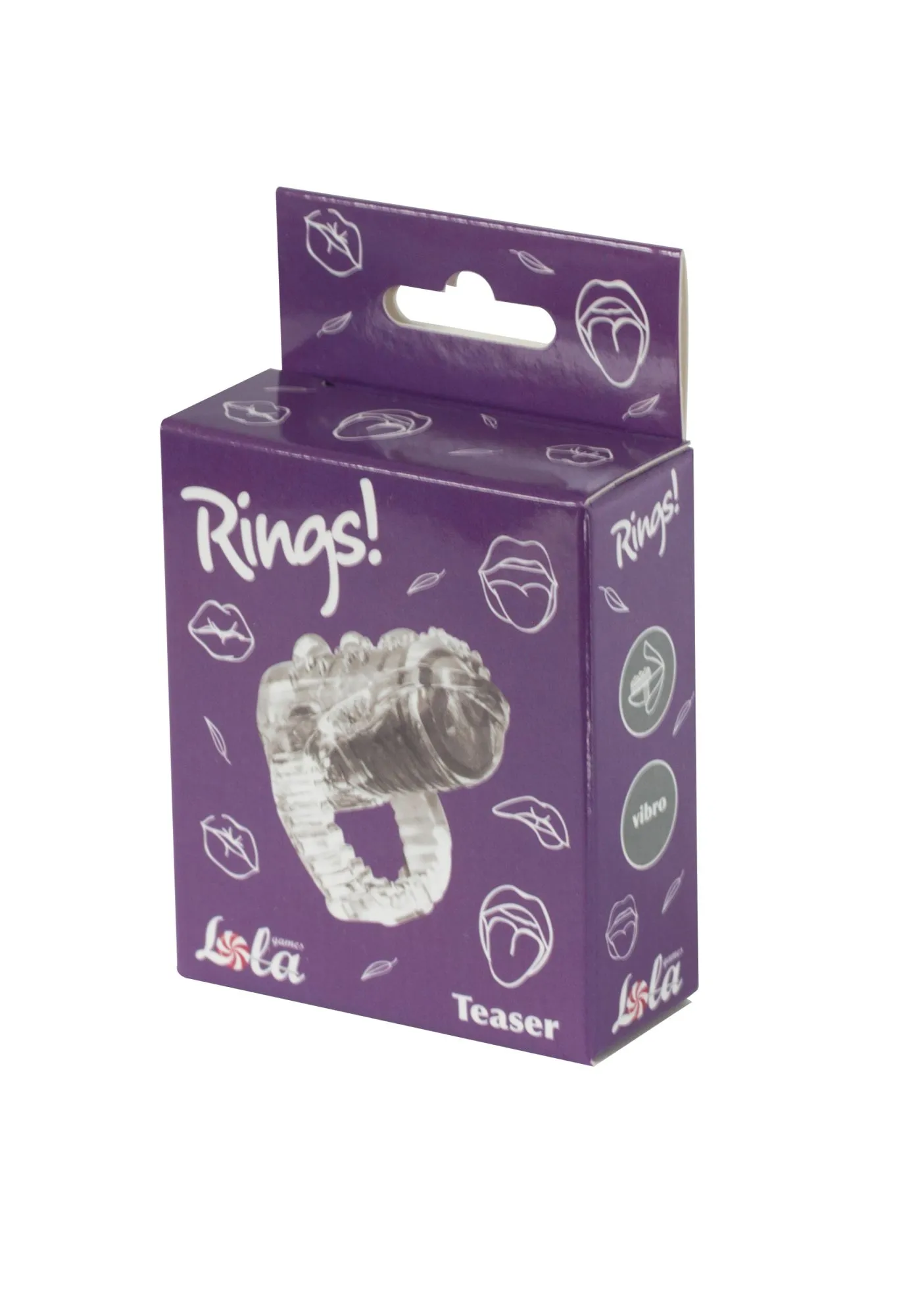 насадка на язык rings teaser transparent 0116-01lola в Перми