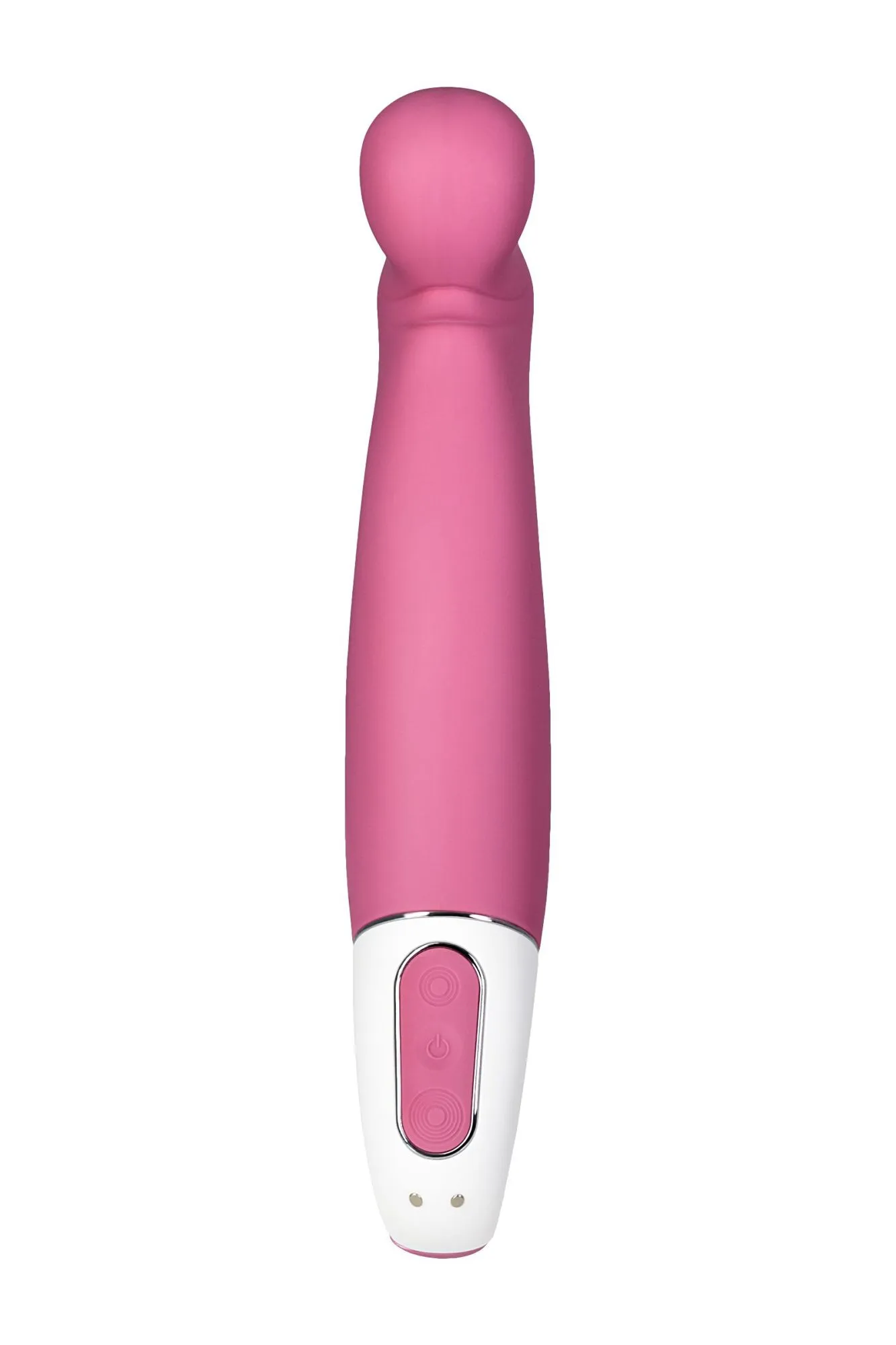 нереалистичный вибратор satisfyer vibes petting hippo, силикон, красный, 22,9 см. в Перми