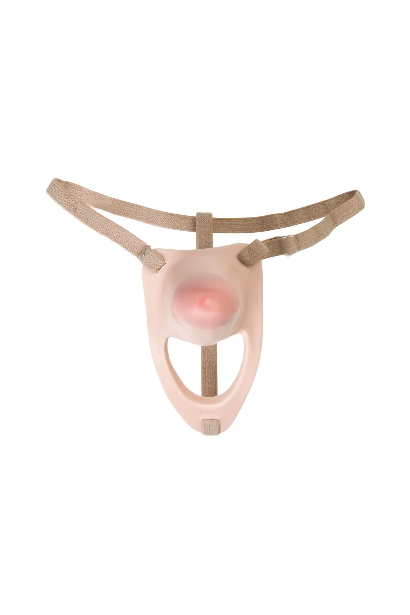 фаллопротез lovetoy поясной, телесный, 18 см в Перми