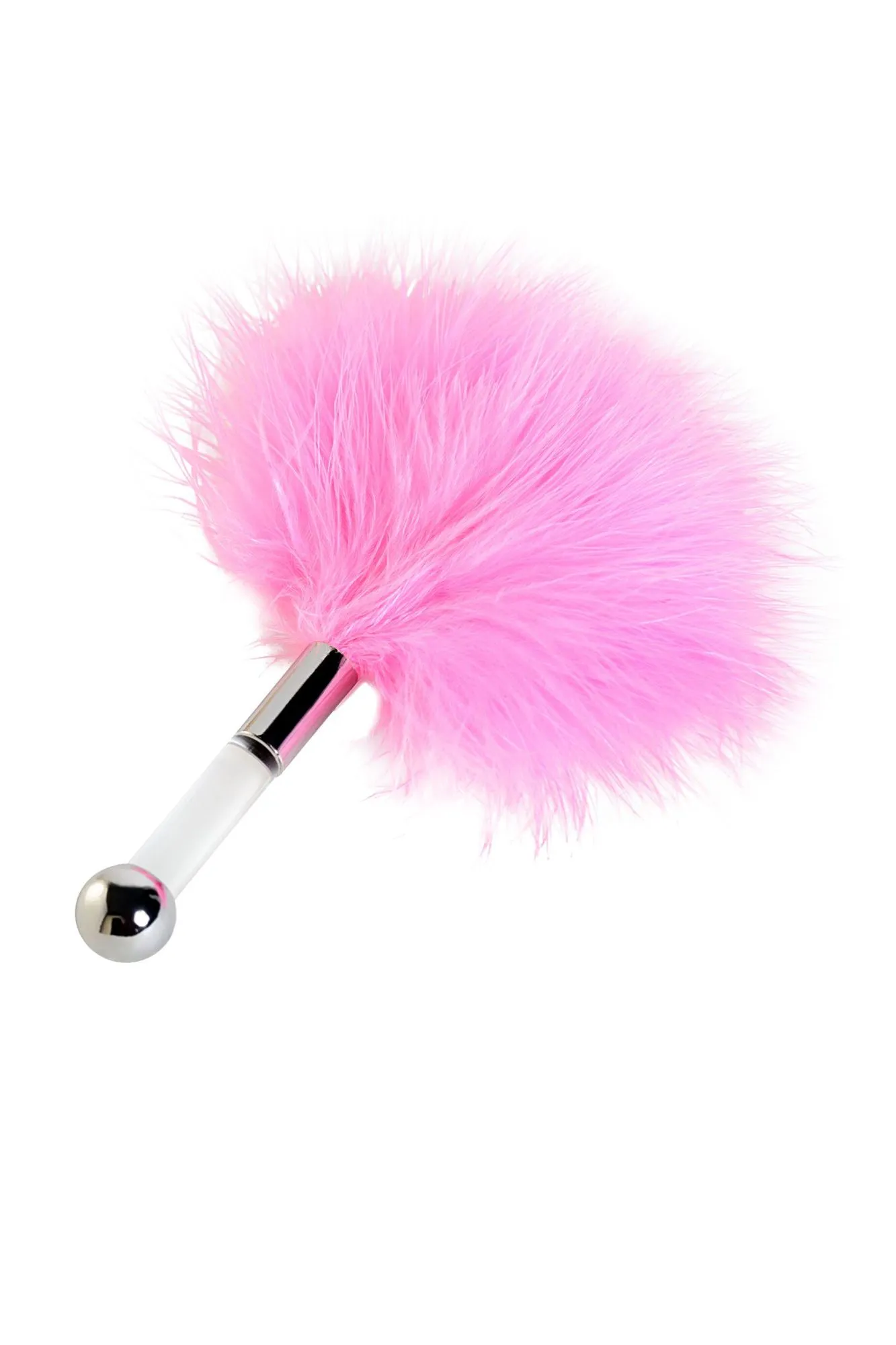 щекоталка toyfa theatre, пух, розовая в Перми