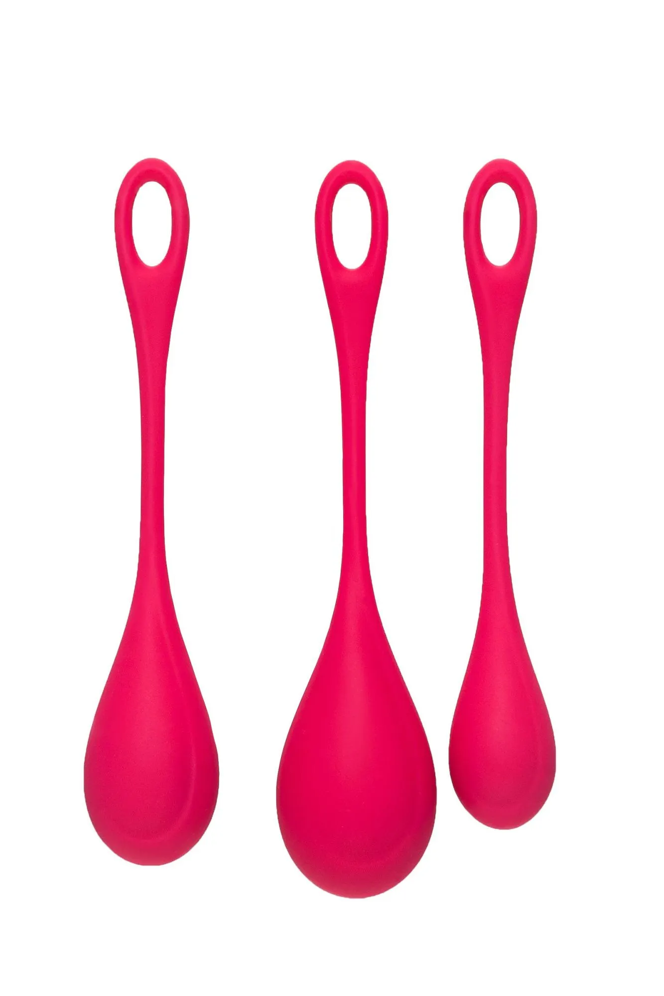 набор вагинальных шариков satisfyer yoni, силикон, красный, ø 2 см. в Перми