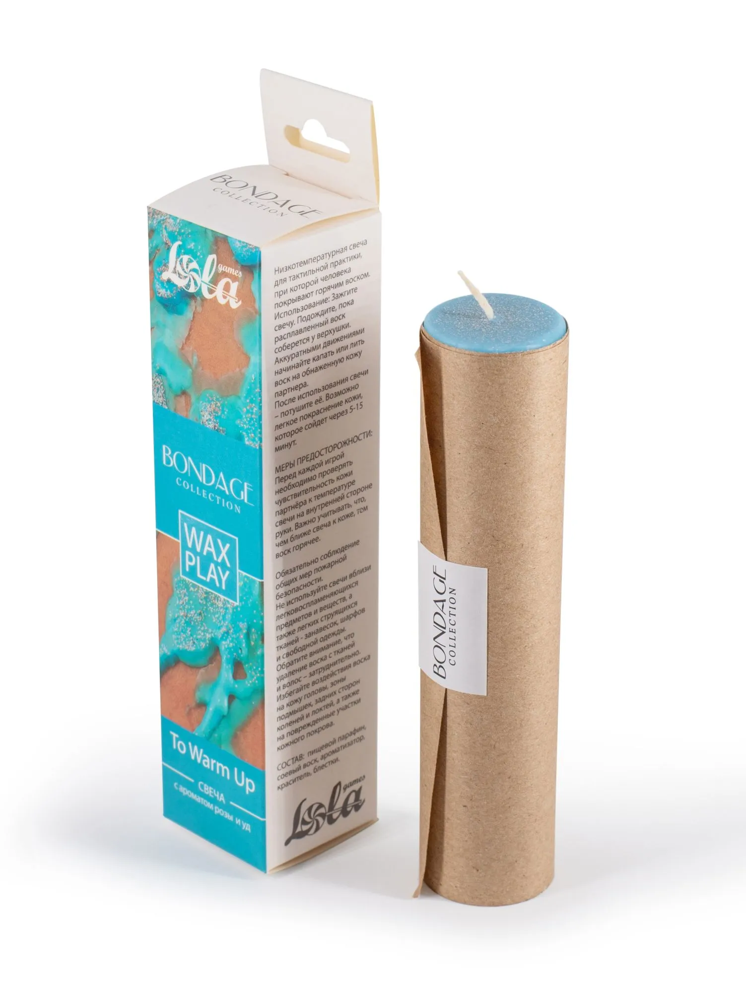 свеча для wax play bondage to warm up 1066-01lola в Перми