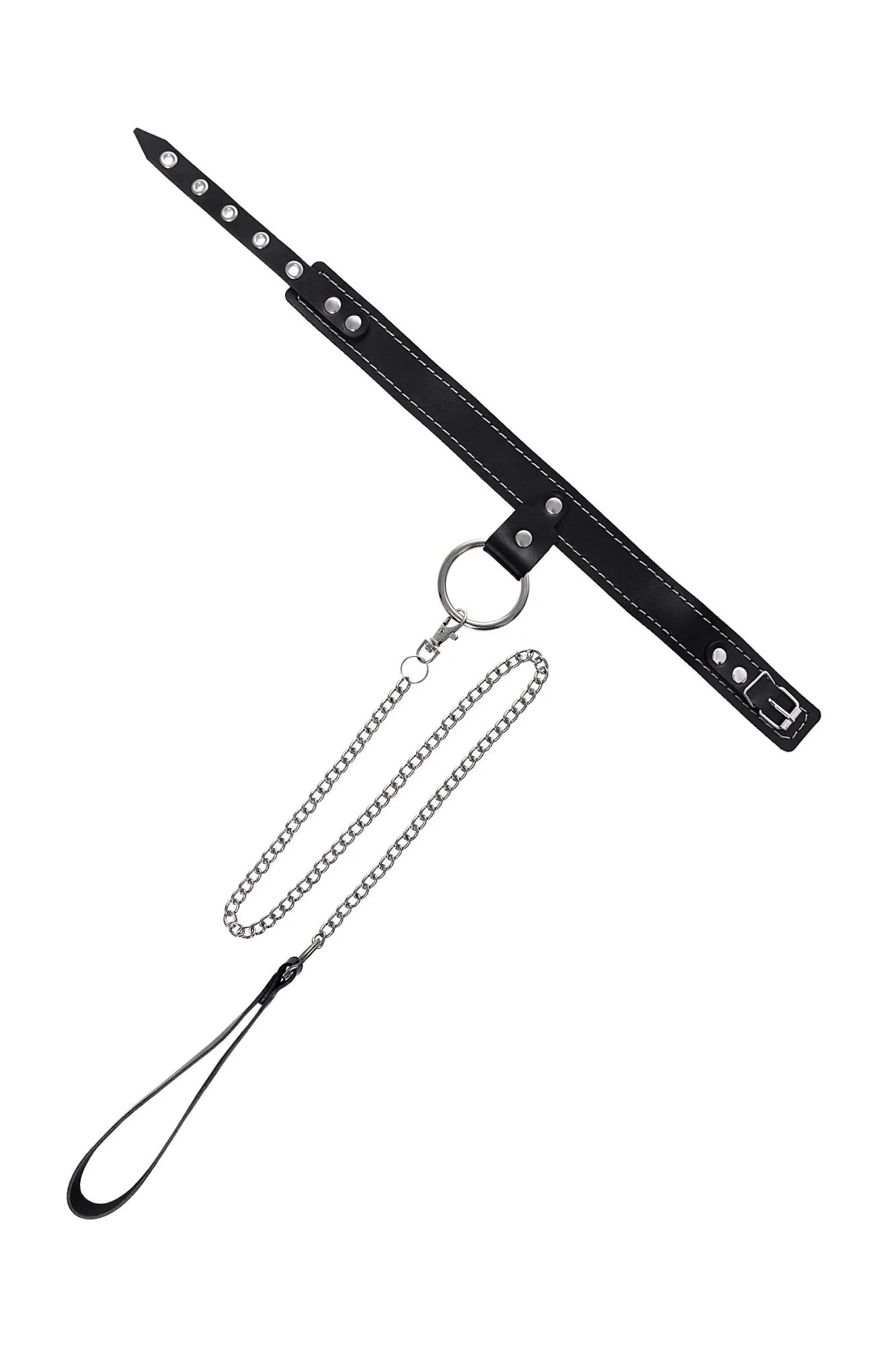 ошейник pecado bdsm, однослойный pecado bdsm, узкий, натуральная кожа, черный в Перми