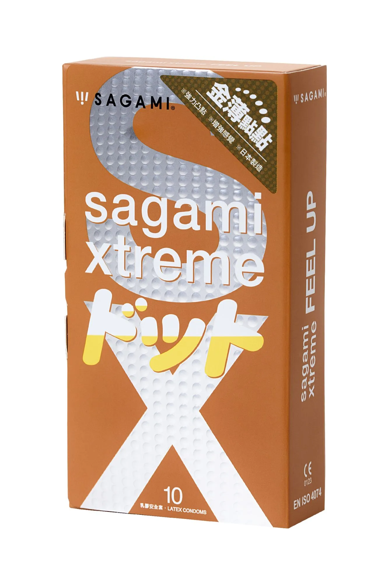 презервативы sagami, xtreme, feel up, латекс, 19 см, 5,3 см, 10 шт. в Перми