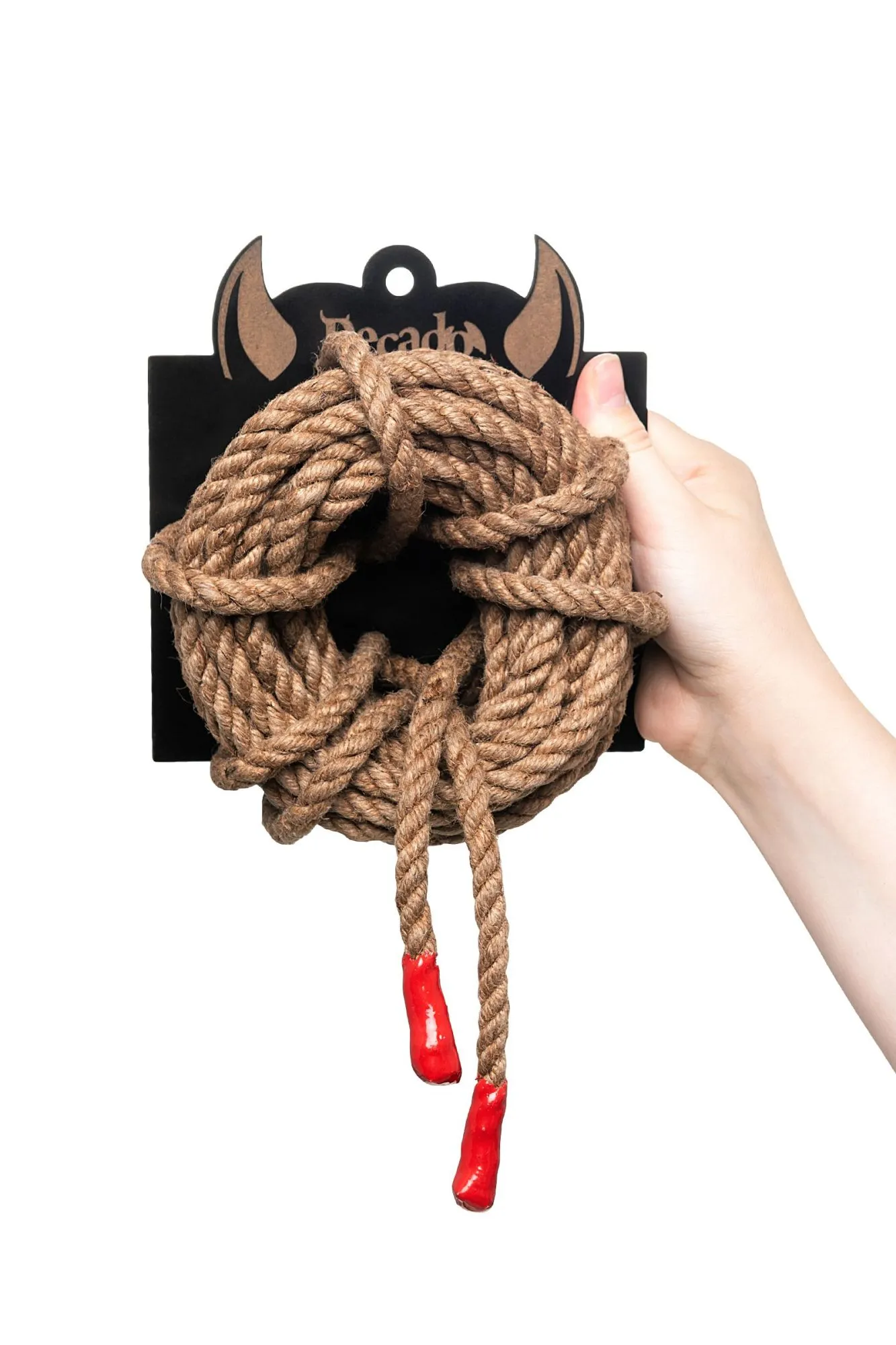 веревка профи-джут pecado bdsm, шибари, диаметр 8 мм, длина 10 м в Перми