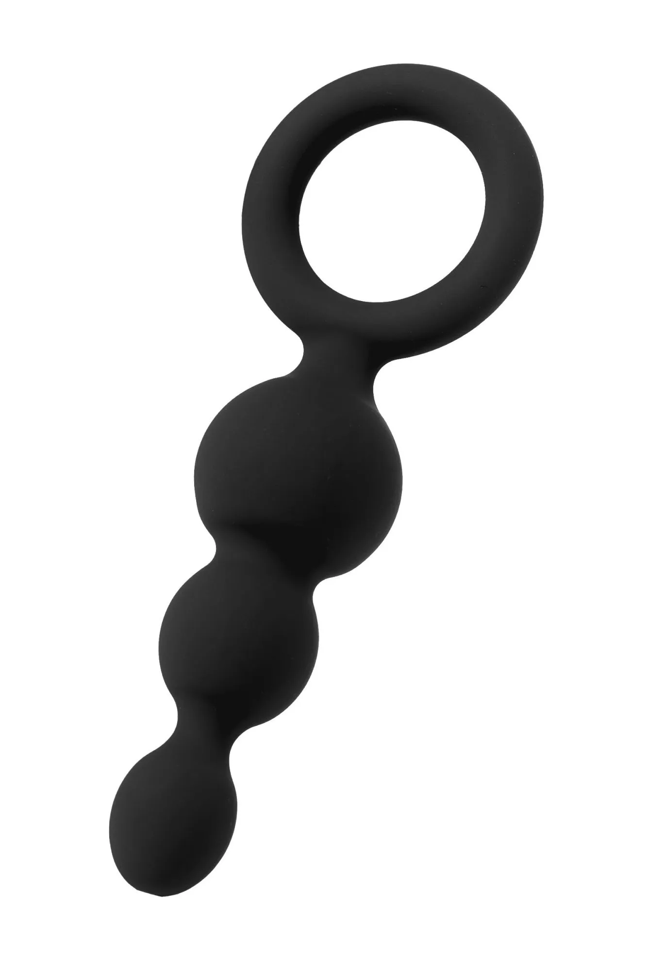 набор анальных плагов satisfyer, силикон, чёрный, 13,5 см. в Перми