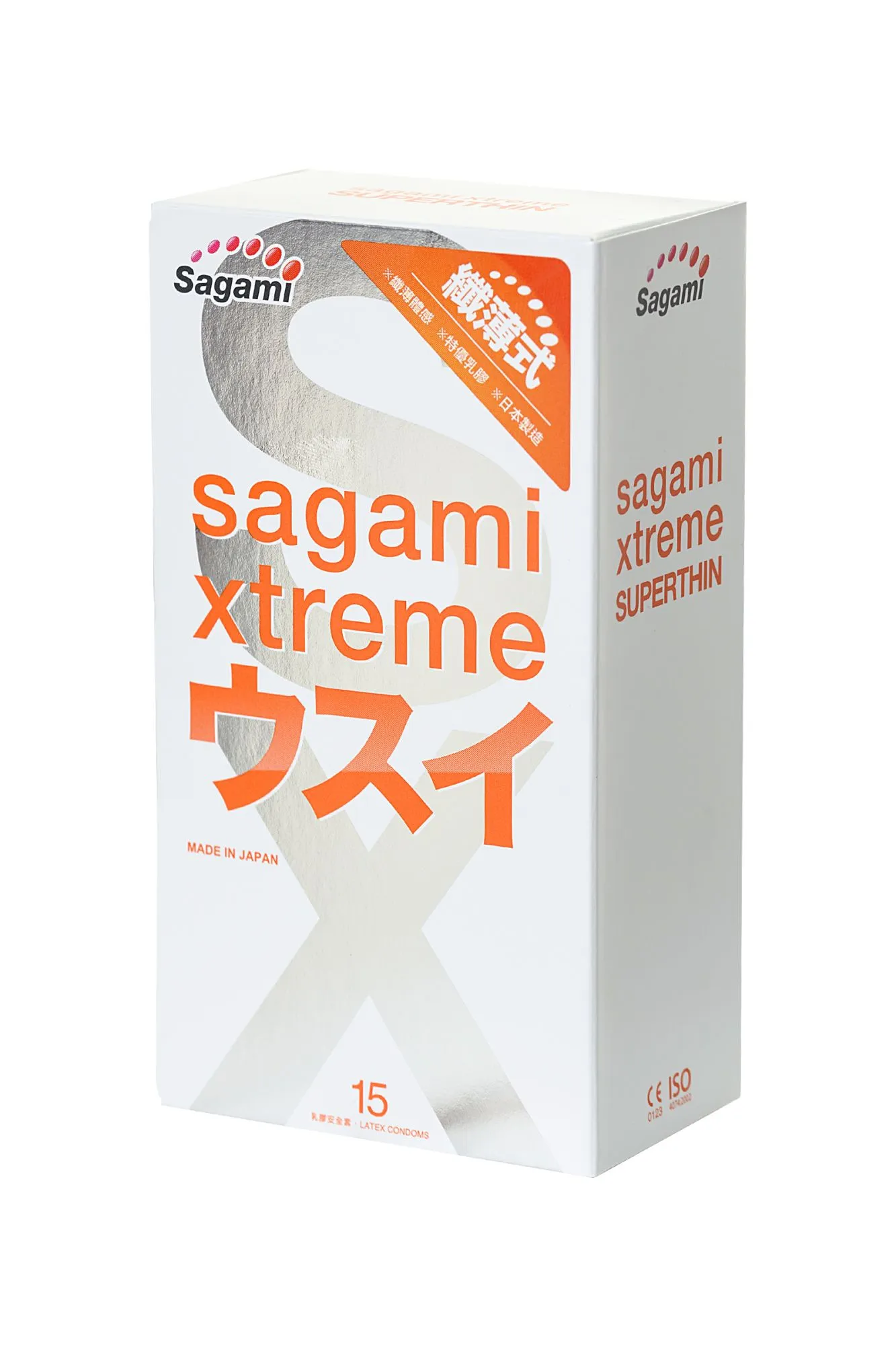 презервативы sagami, xtreme, 0.04, латекс, 19 см, 5,4 см, 15 шт. в Перми