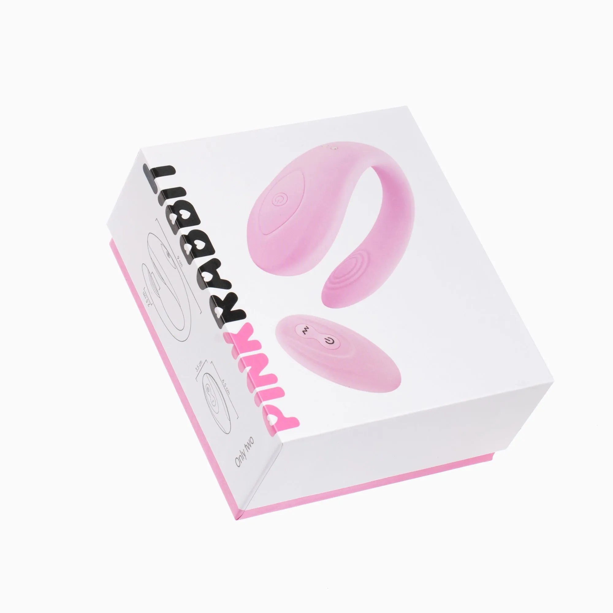 стимулятор для пар pinkrabbit only two, розовый в Перми