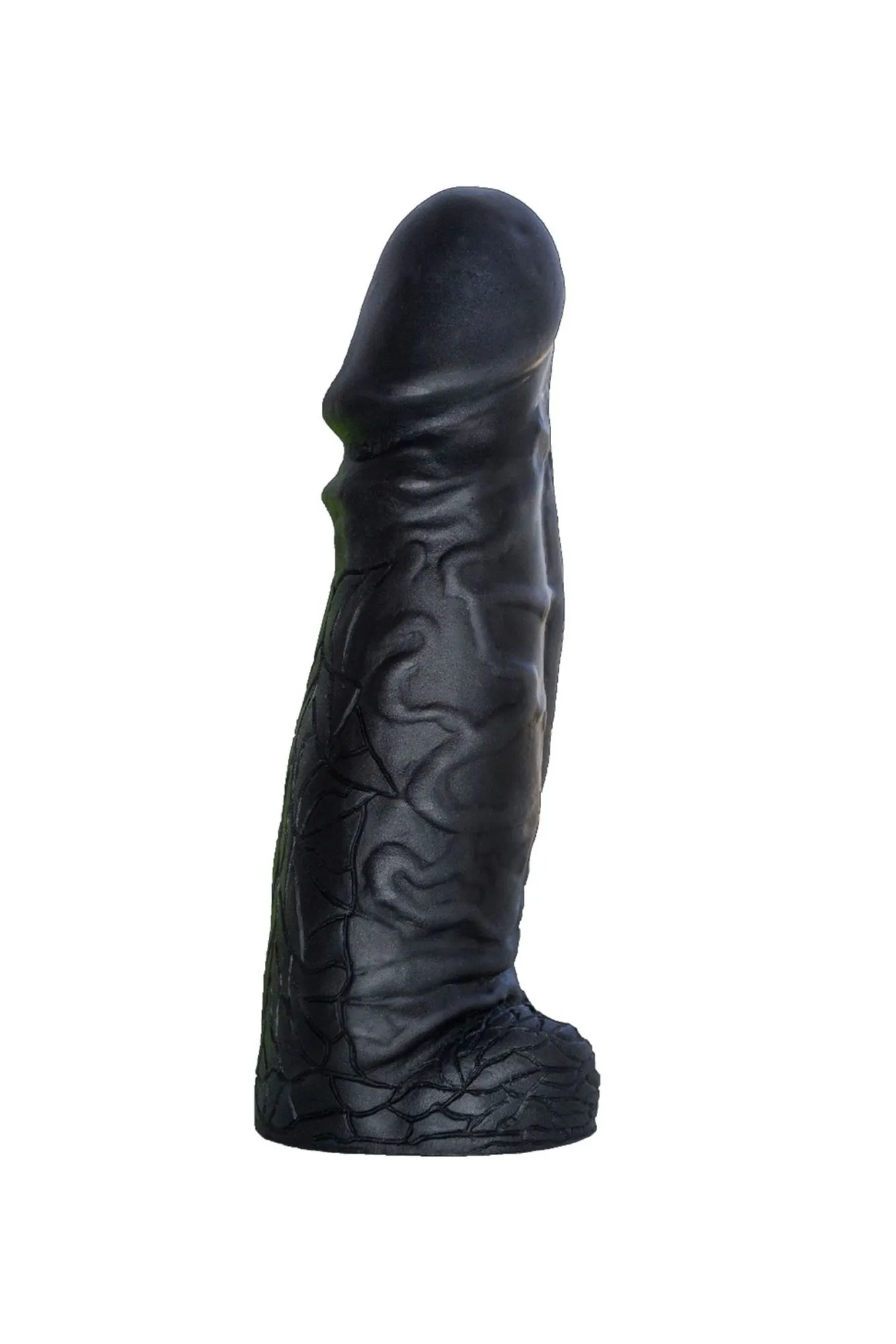 фаллоимитатор-супергигант despot lovetoy, пвх, черный, 28 см в Перми
