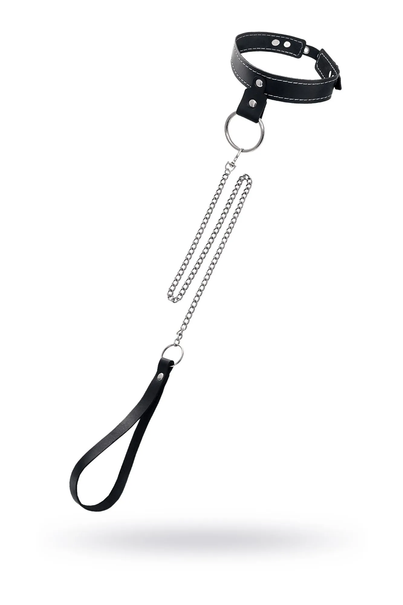 ошейник pecado bdsm, однослойный pecado bdsm, узкий, натуральная кожа, черный в Перми