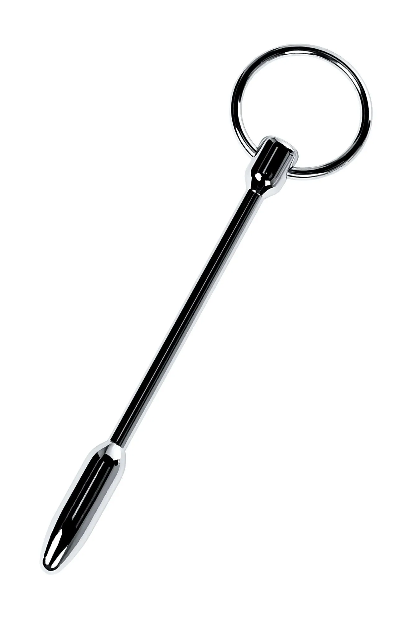 уретральный плаг-пуля toyfa metal с кольцом в основании, серебряный в Перми