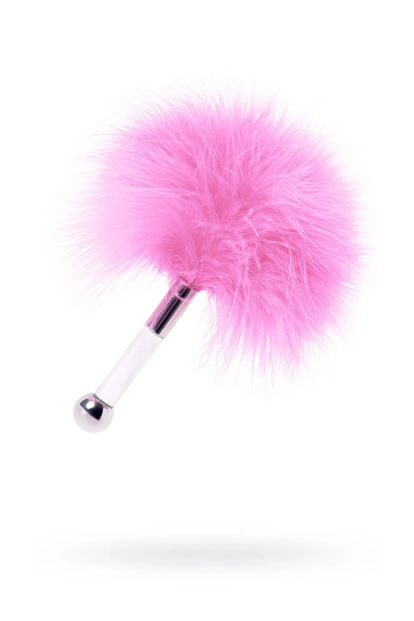 щекоталка toyfa theatre, пух, розовая в Перми