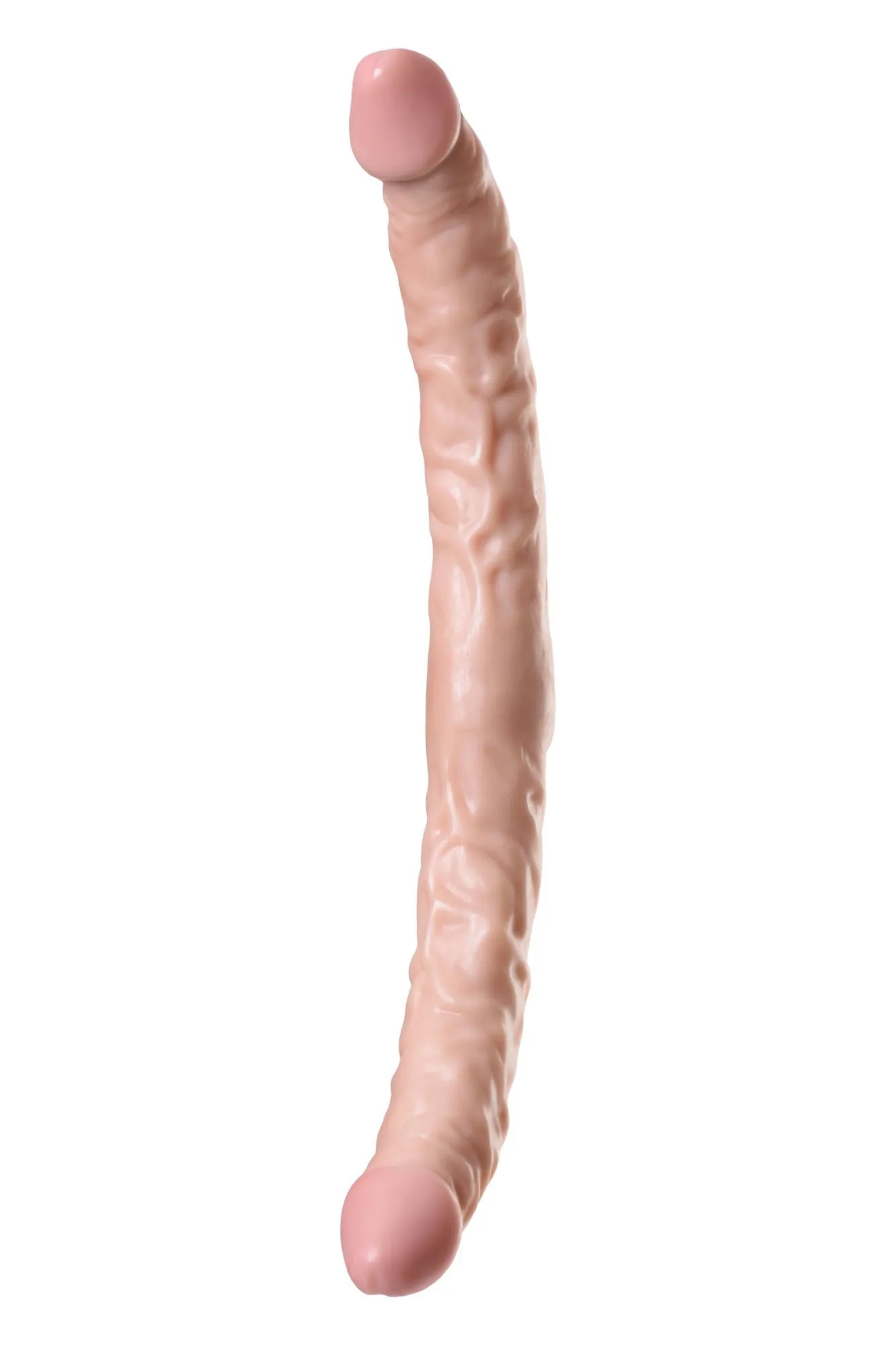 двусторонний фаллоимитатор toyfa realstick nude реалистичный, pvc, телесный, 42,5 см в Перми