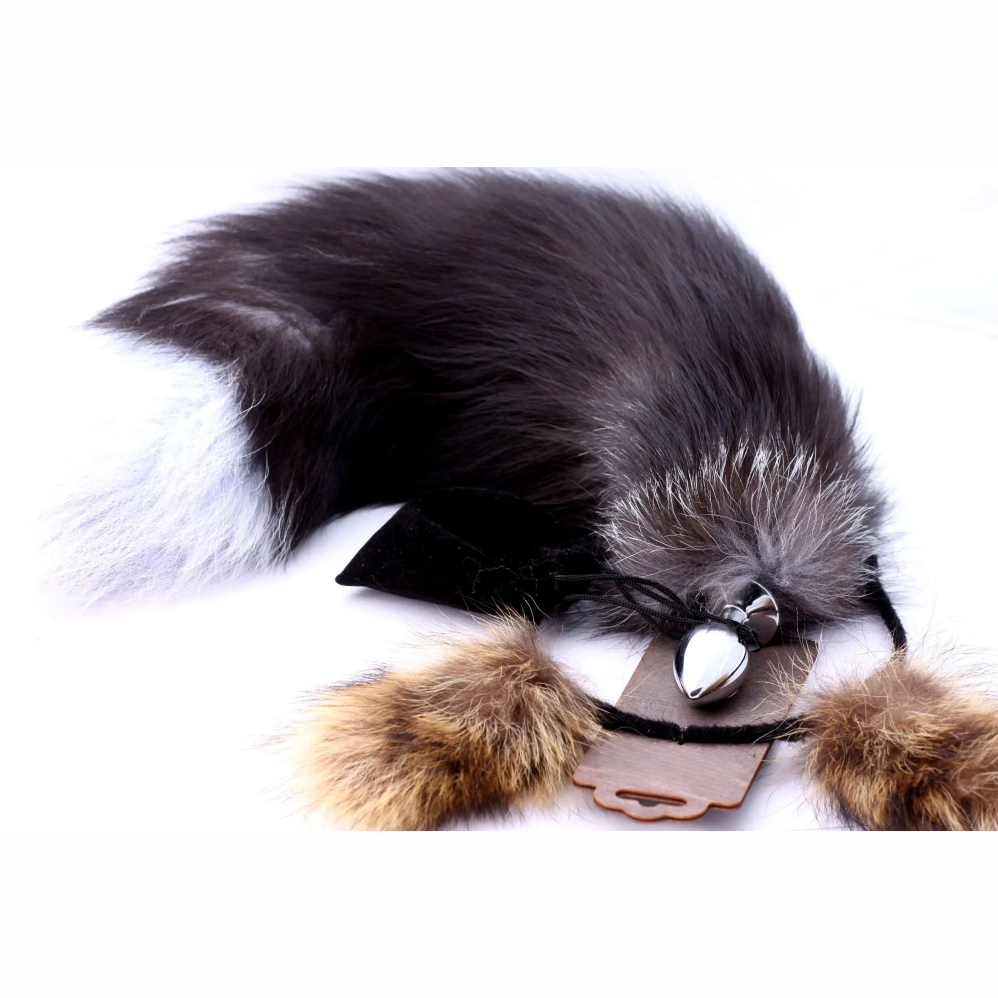 комплект хвост и ушки pinkrabbit из натурального меха в Перми