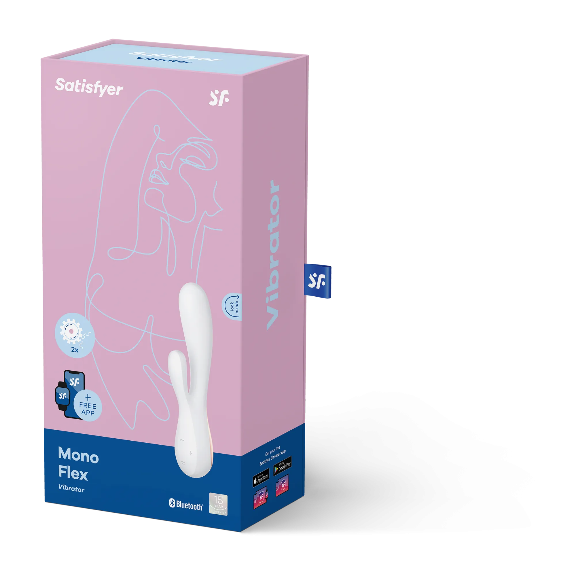 вибратор satisfyer mono flex white 002637sa в Перми