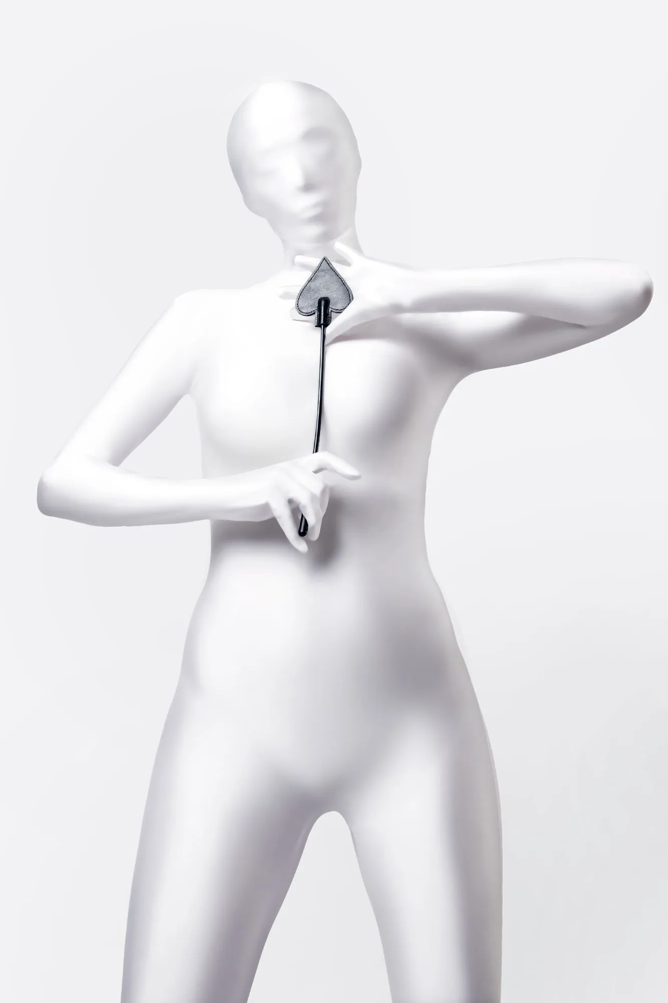 стек anonymo #0007, pu кожа, черный, 36 см в Перми