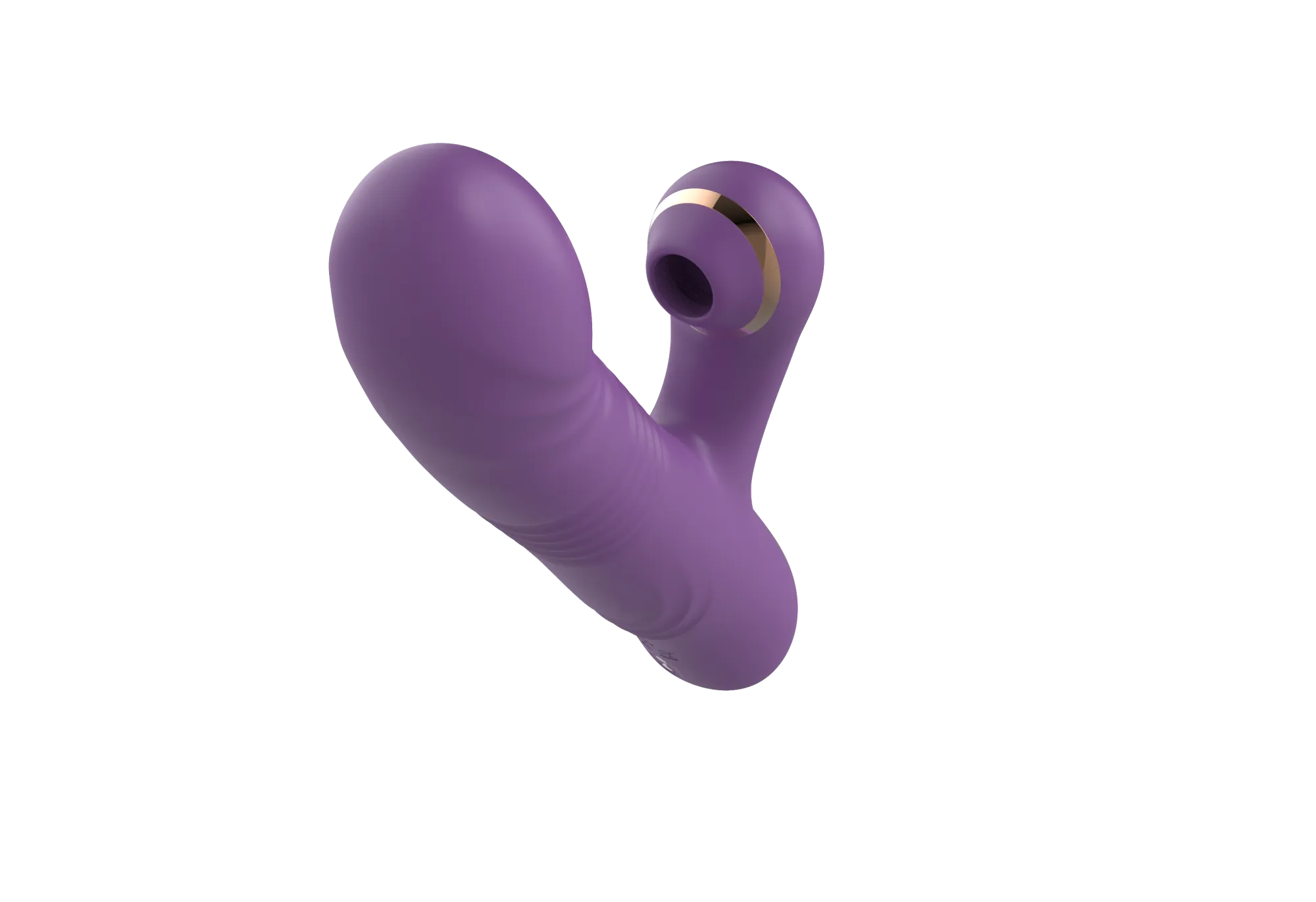 силиконовый вибратор с возвратно-поступательной стимуляцией sw24126-purple в Перми