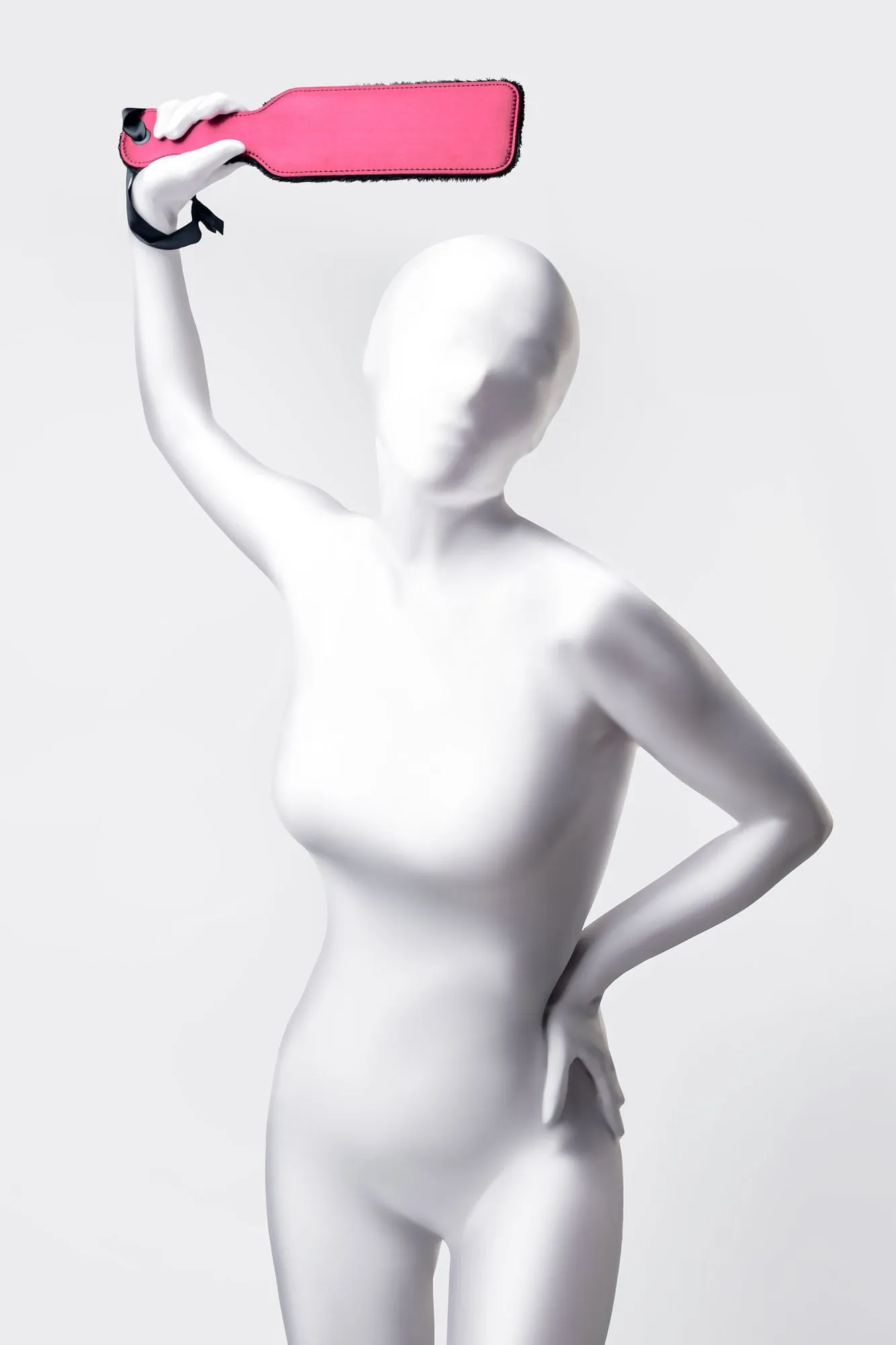 шлепалка anonymo #0009, полиэстер, красная, 37 см в Перми