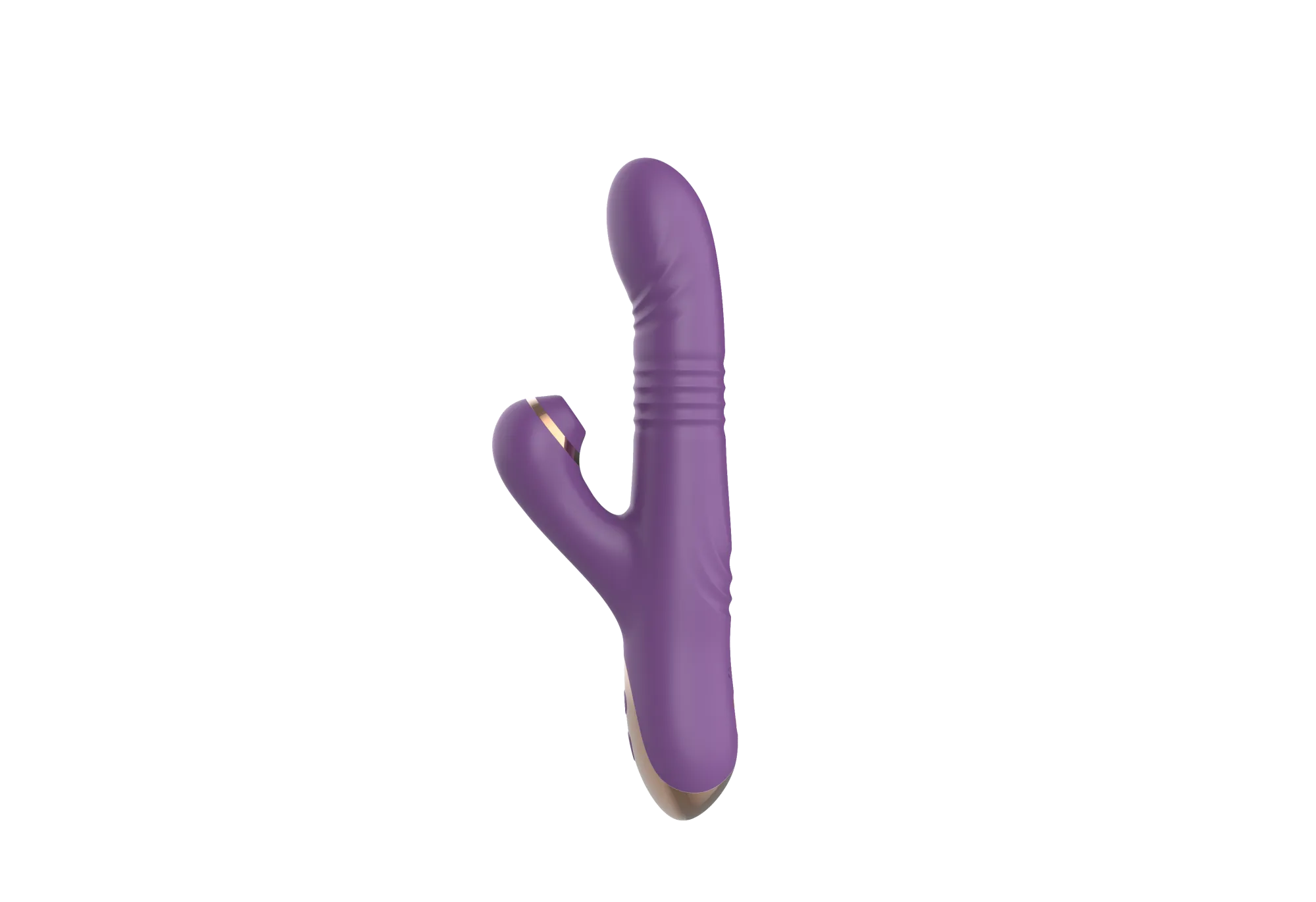 силиконовый вибратор с возвратно-поступательной стимуляцией sw24126-purple в Перми