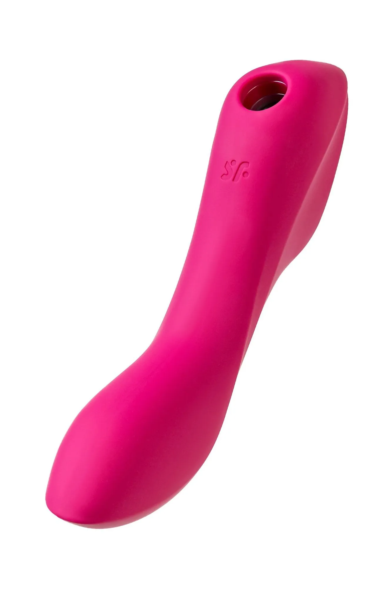 вакуум-волновой бесконтактный стимулятор клитора satisfyer curvy trinity 3, силикон, красный, 5,35см в Перми