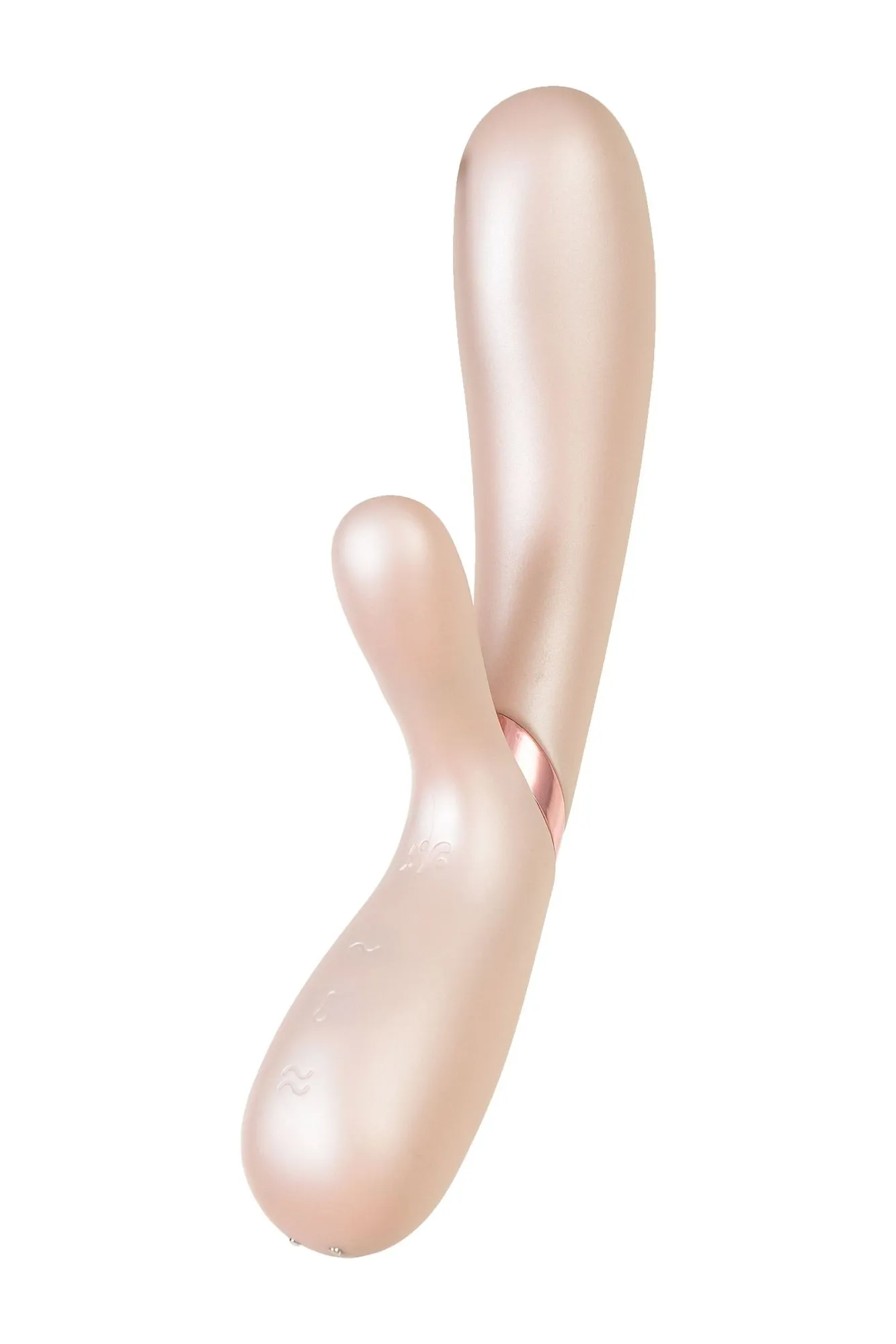 вибратор satisfyer hot lover с клиторальным стимулятором, серебряный в Перми