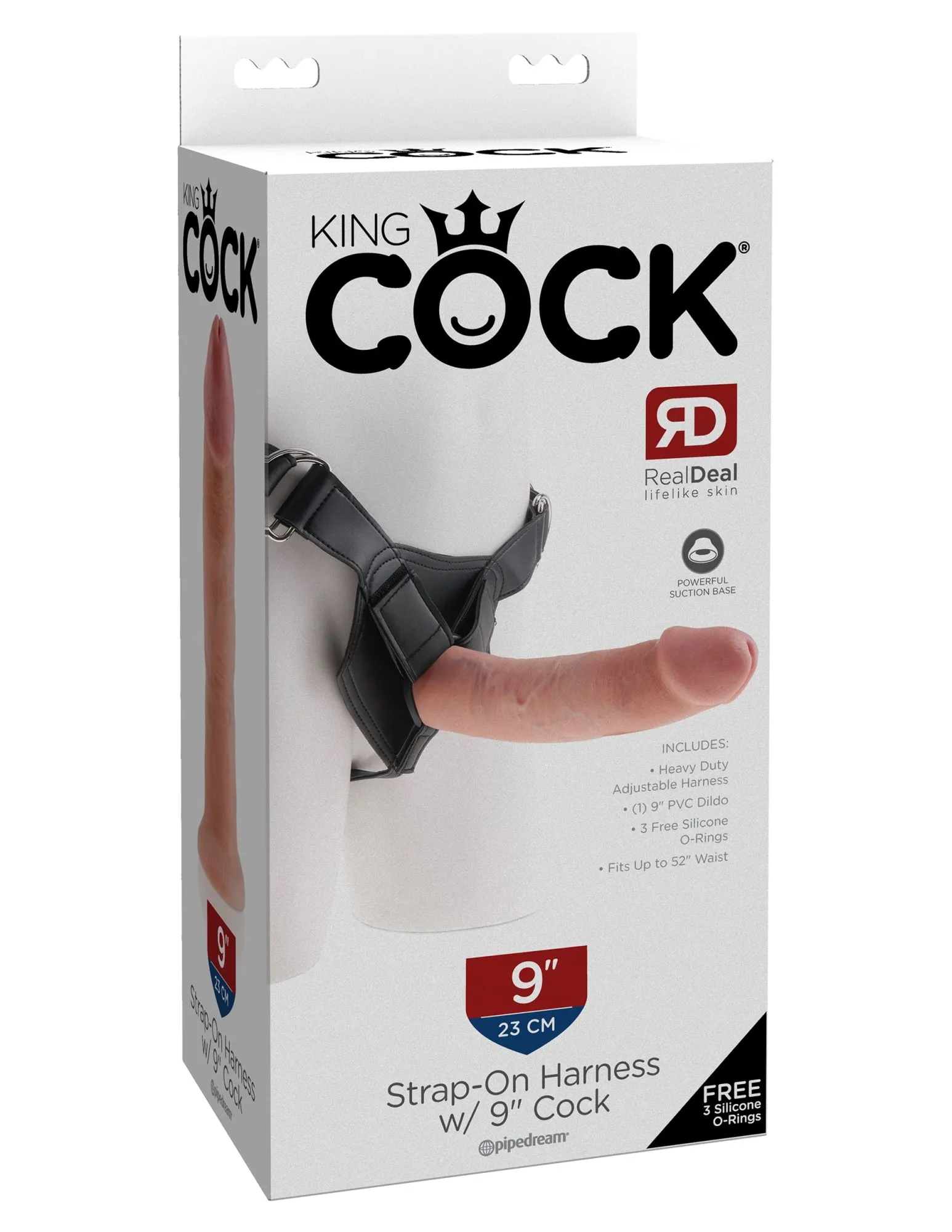 страпон strap on harness with 9" cock 562421pd в Перми