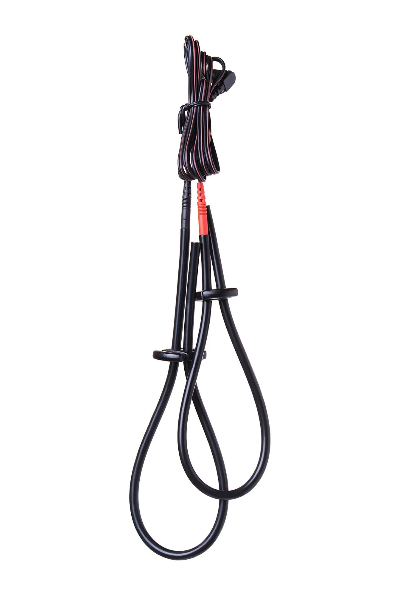 лассо для пениса mystim rodeo robin, электростимуляция, силикон, черный, 42см в Перми