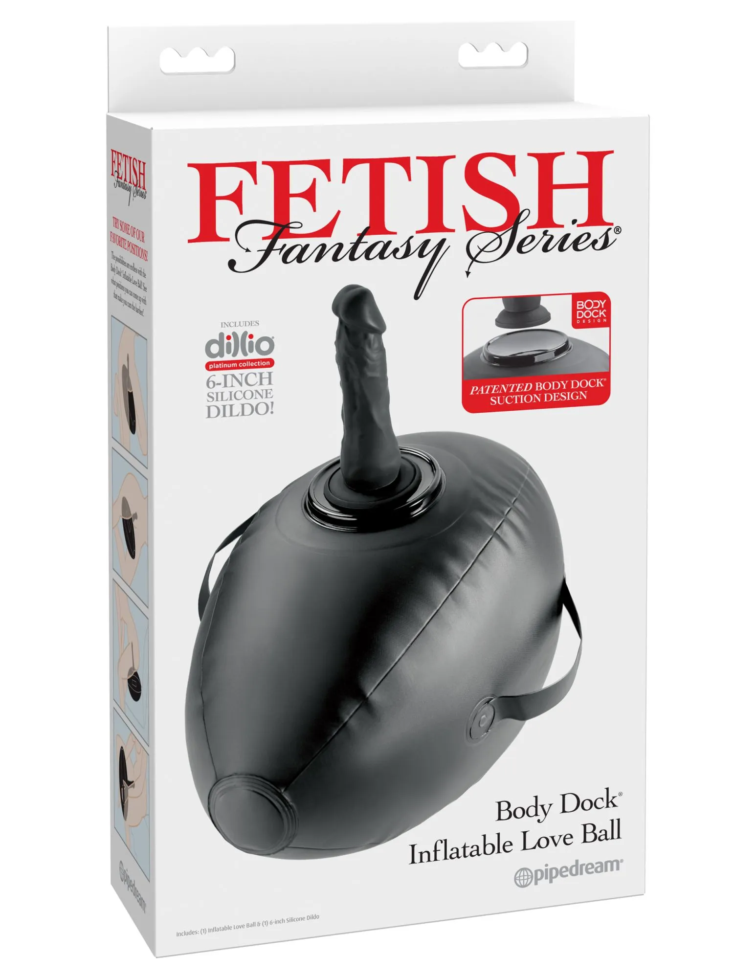 надувной мяч с дилдо body dock inflatable love ball 447223pd в Перми