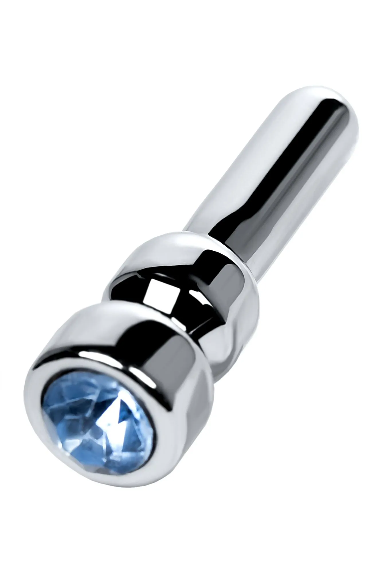 уретральный плаг со стразом малый, toyfa metal, серебряный в Перми