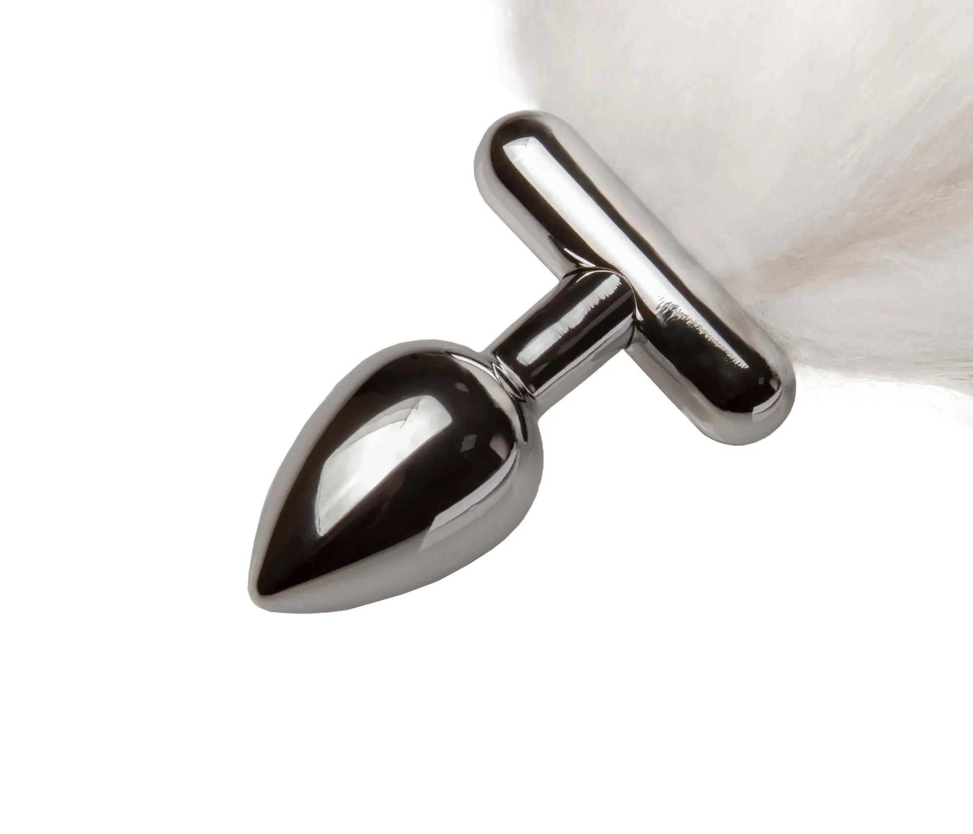 led пробка c длинным хвостом металлическая, белая в Перми