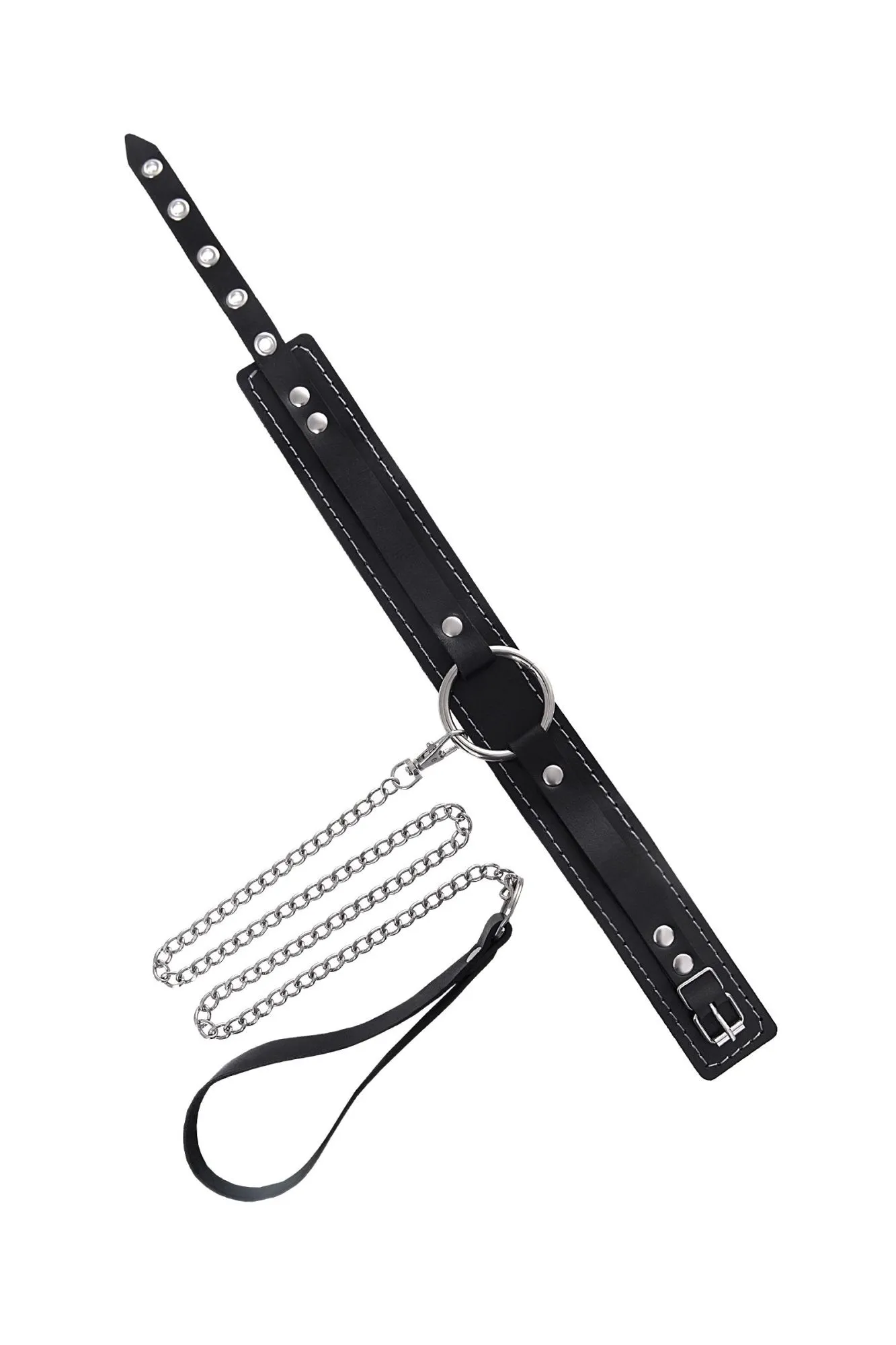 чокер-ошейник pecado bdsm, натуральная кожа, чёрный в Перми