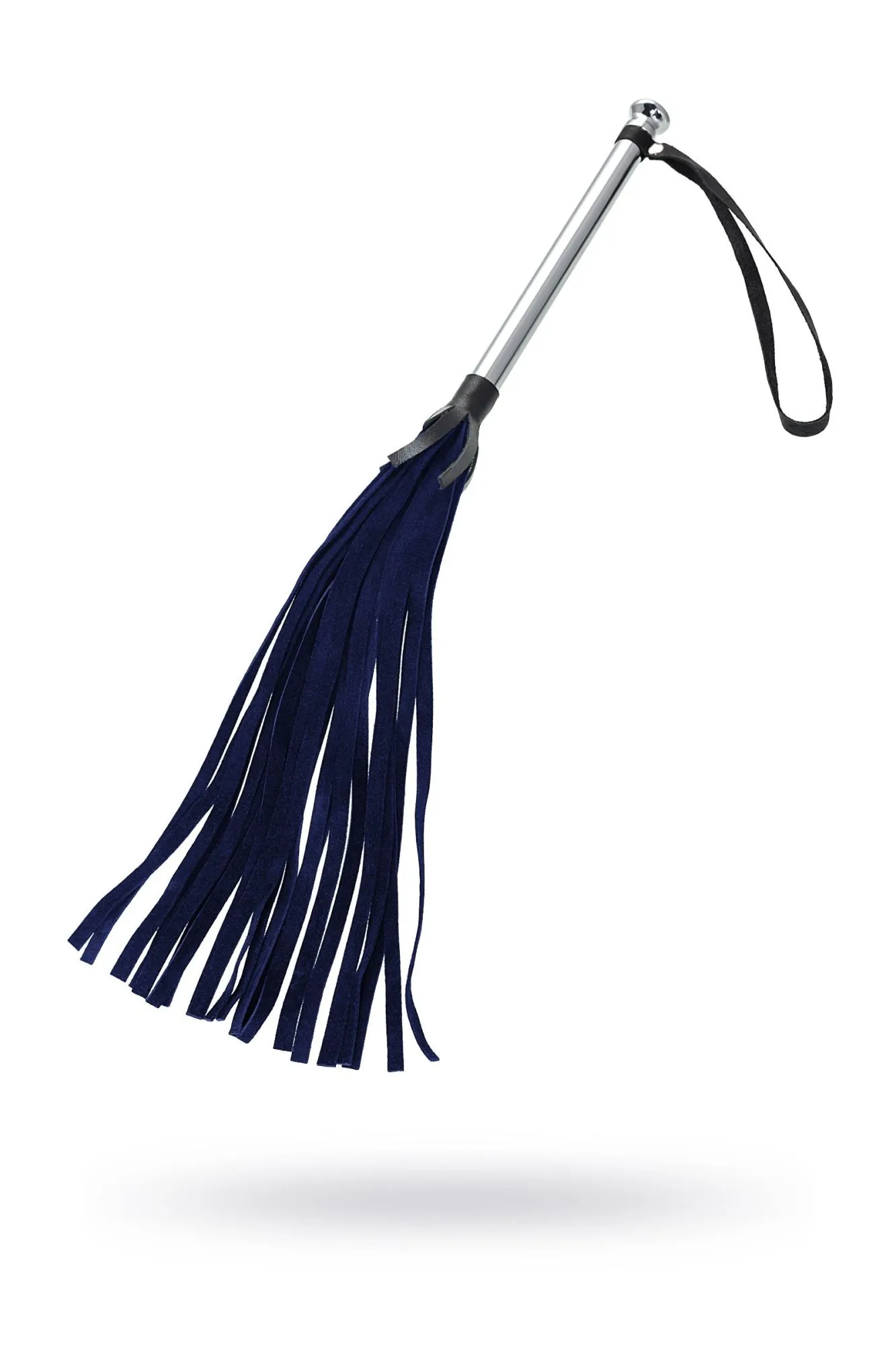 плеть pecado bdsm, «индиго», натуральный велюр, синяя в Перми