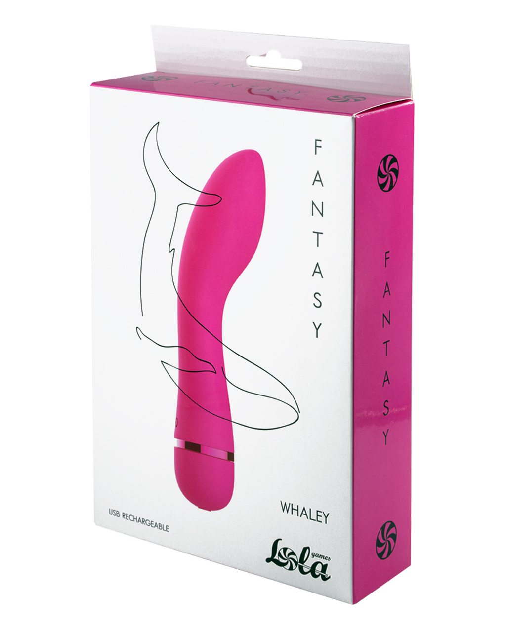 перезаряжаемый вибратор fantasy whaley pink 7911-02lola в Перми