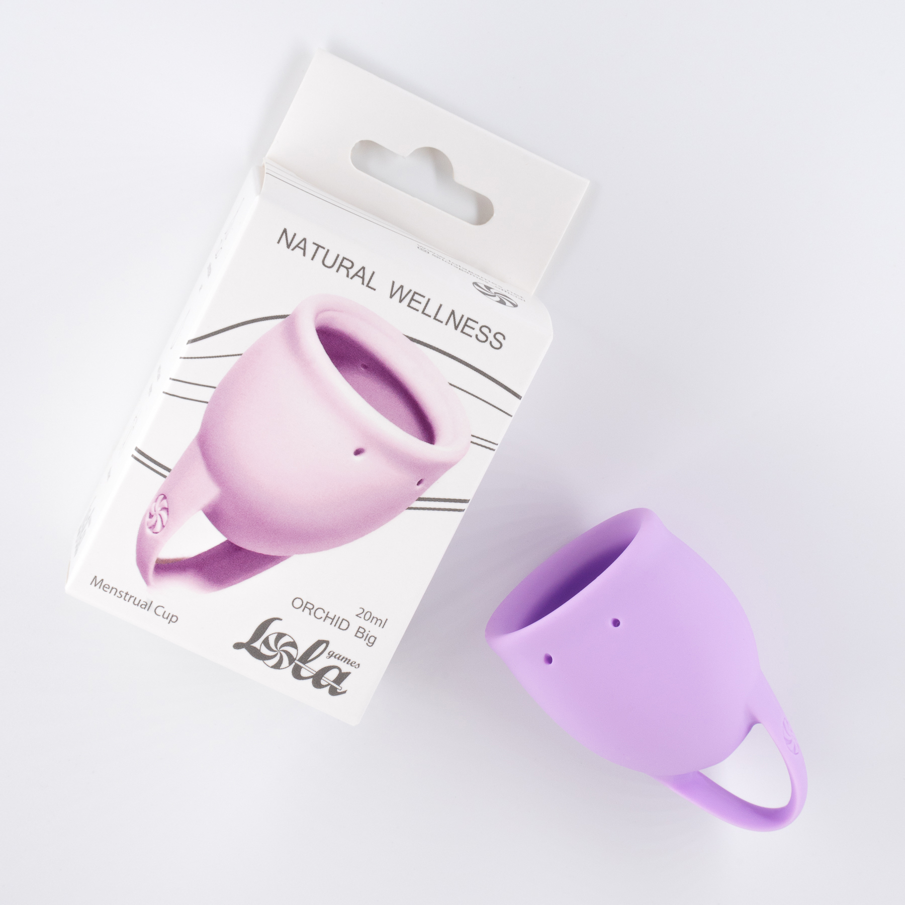 менструальная чаша natural wellness orchid 20ml lavander 4000-12lola в Перми