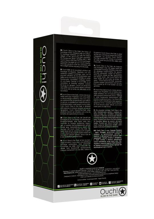портупея body harness - glow in the dark (s/m) в Перми