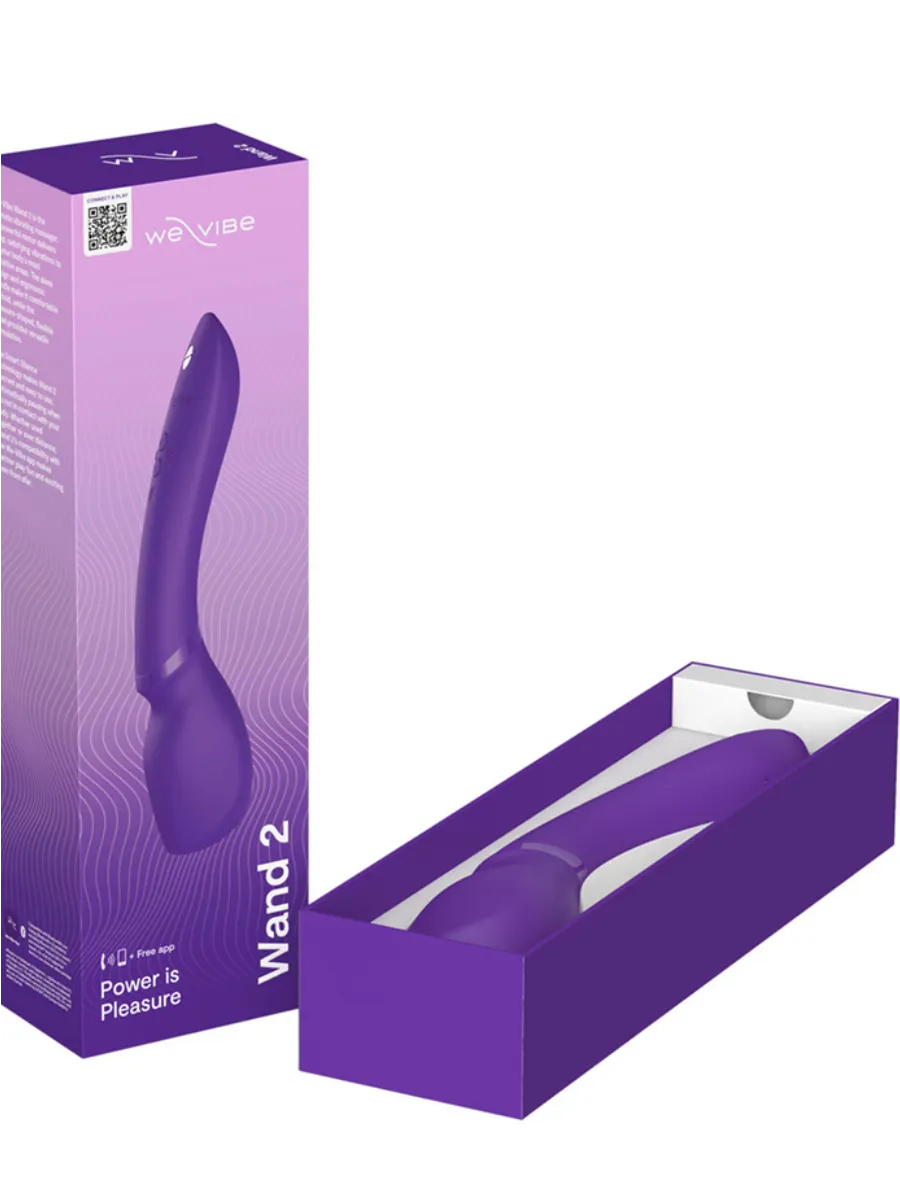 вибростимулятор we-vibe wand 2, фиолетовый в Перми