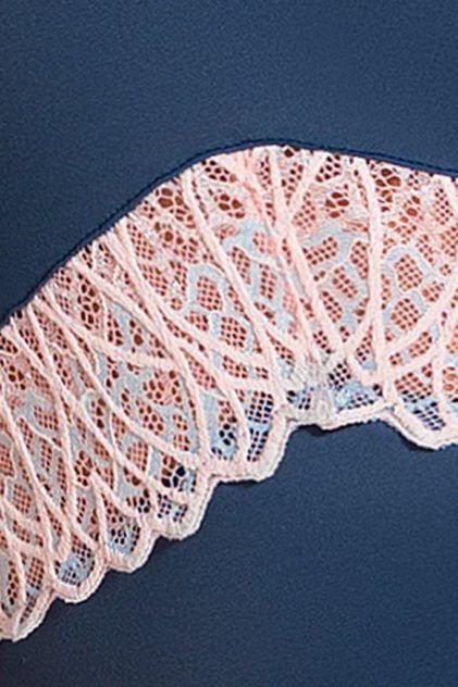 Эротическое корсет lapin rose selina синий в Перми