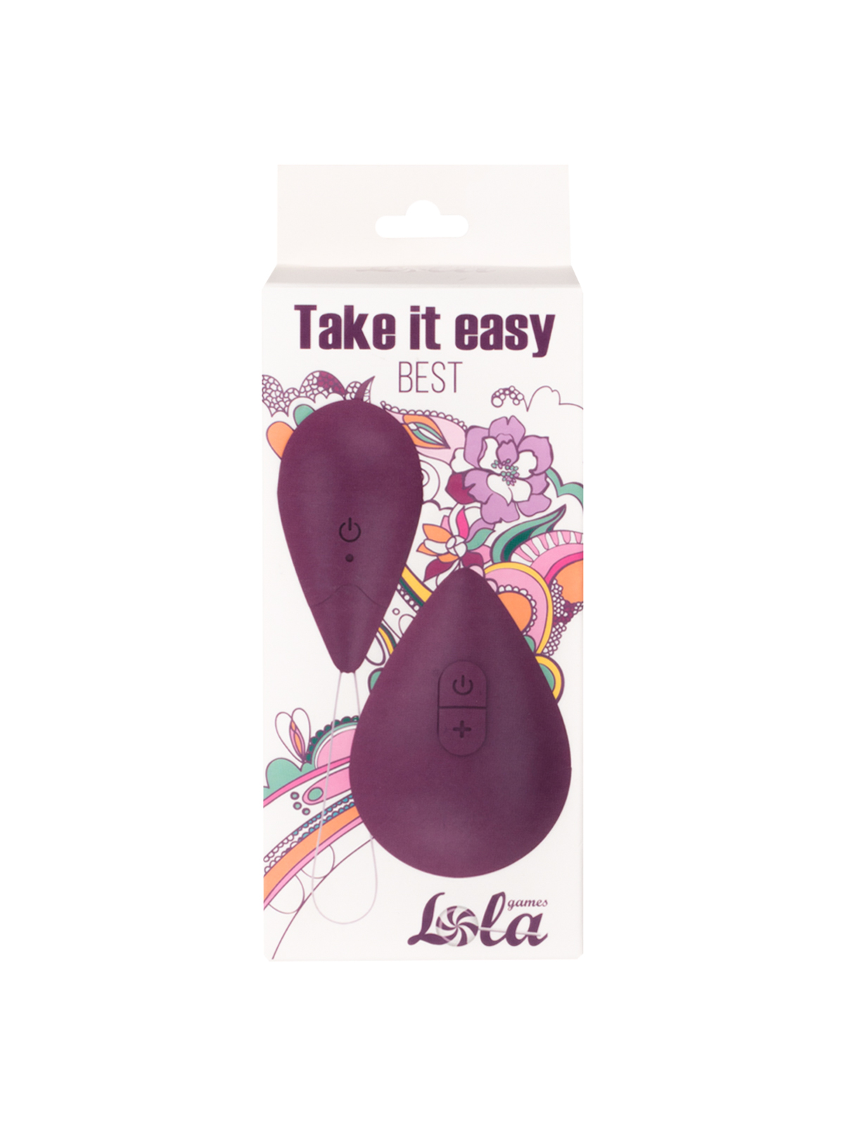 виброяйцо с пультом управления take it easy best purple 9021-03lola в Перми