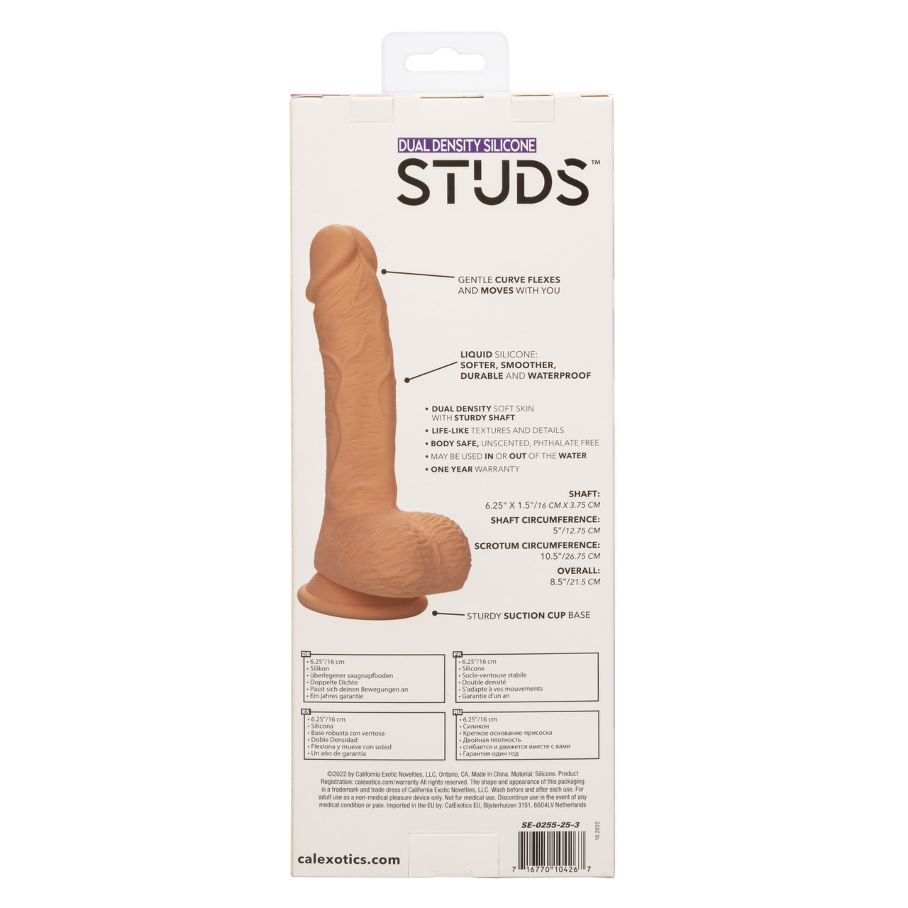 фалоимитатор dual density silicone studs (16 х 4 см.) в Перми